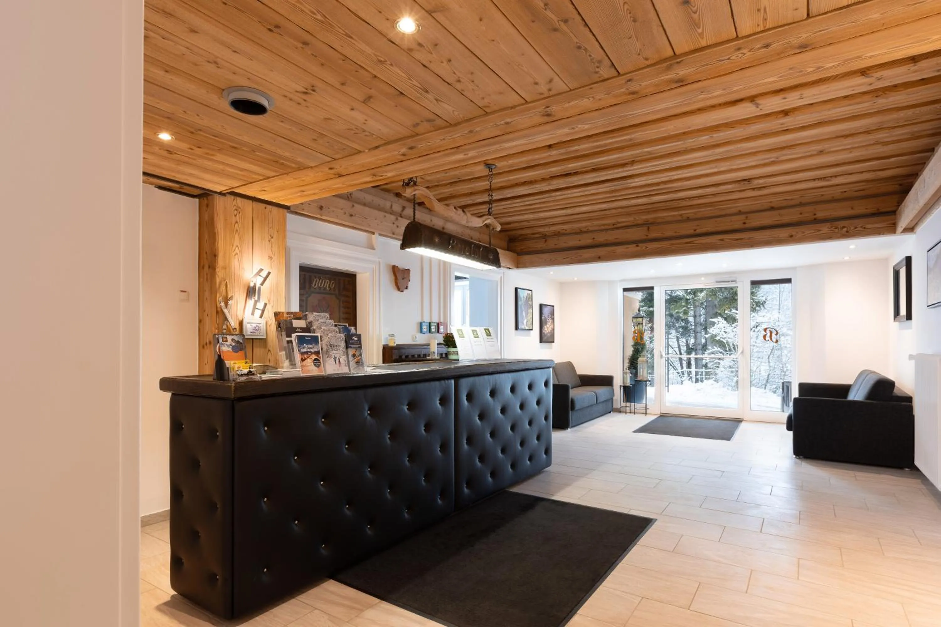 Lobby or reception in Hotel Bristol