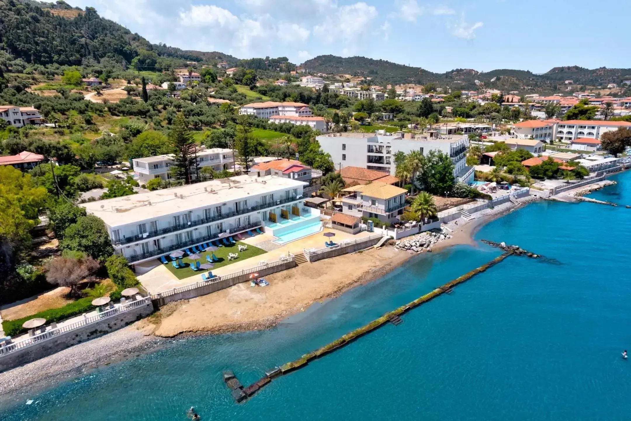 Property building in Argassi Beach Hotel Property building in Argassi Beach Hotel