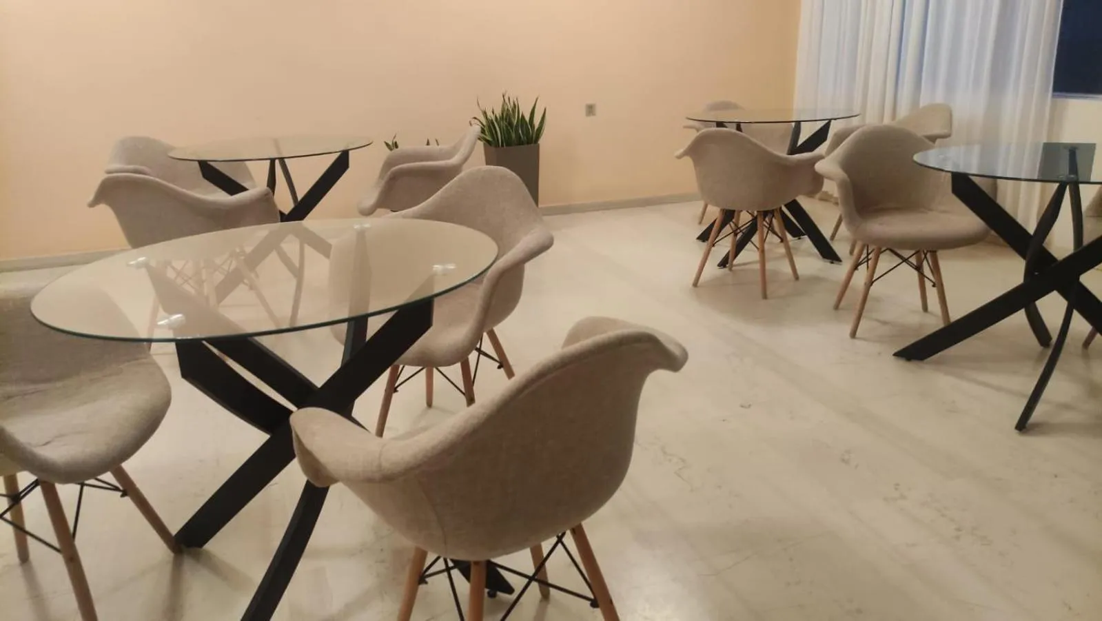 Seating area in Argassi Beach Hotel