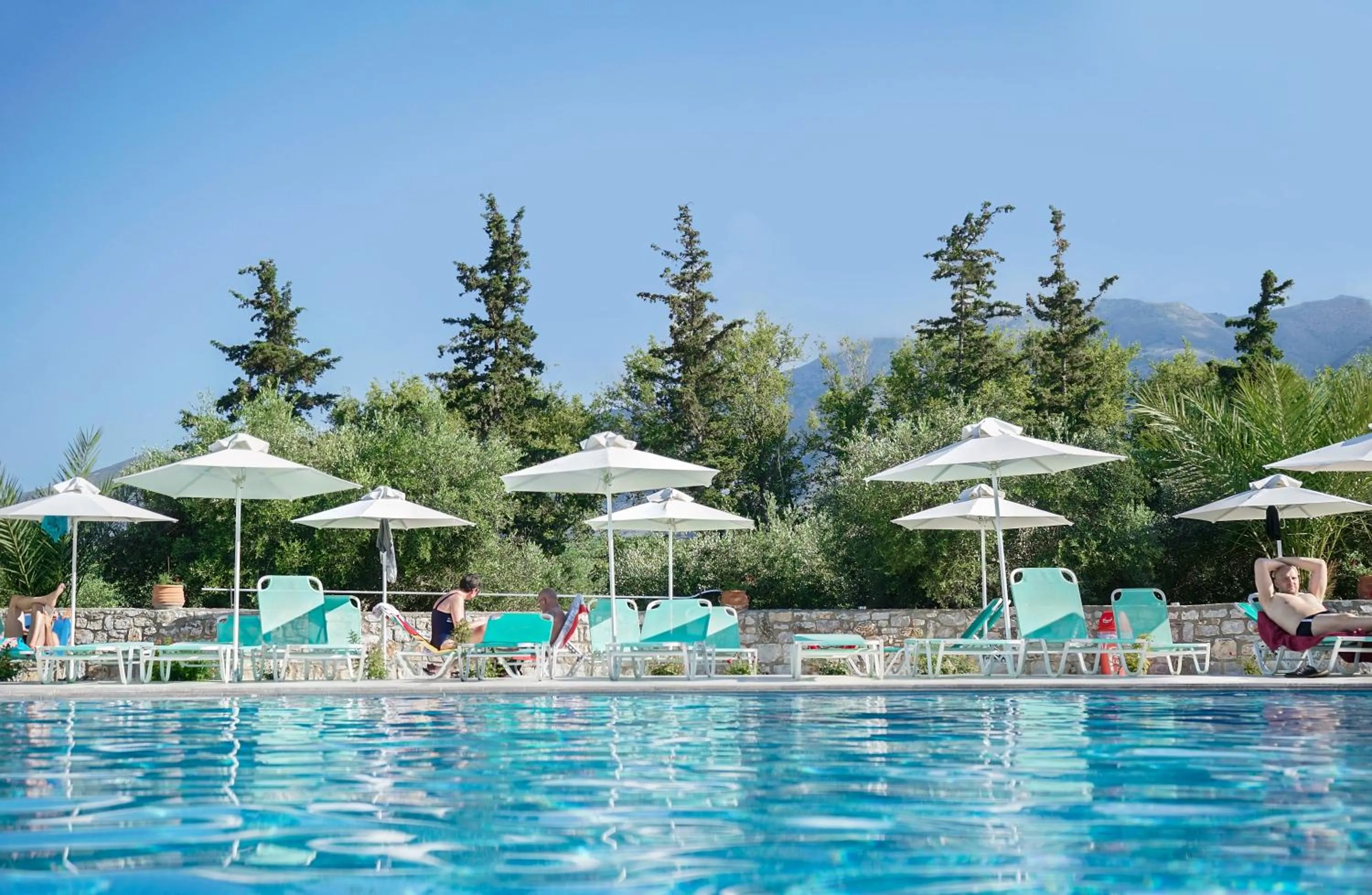 Swimming pool in Vardis Olive Garden