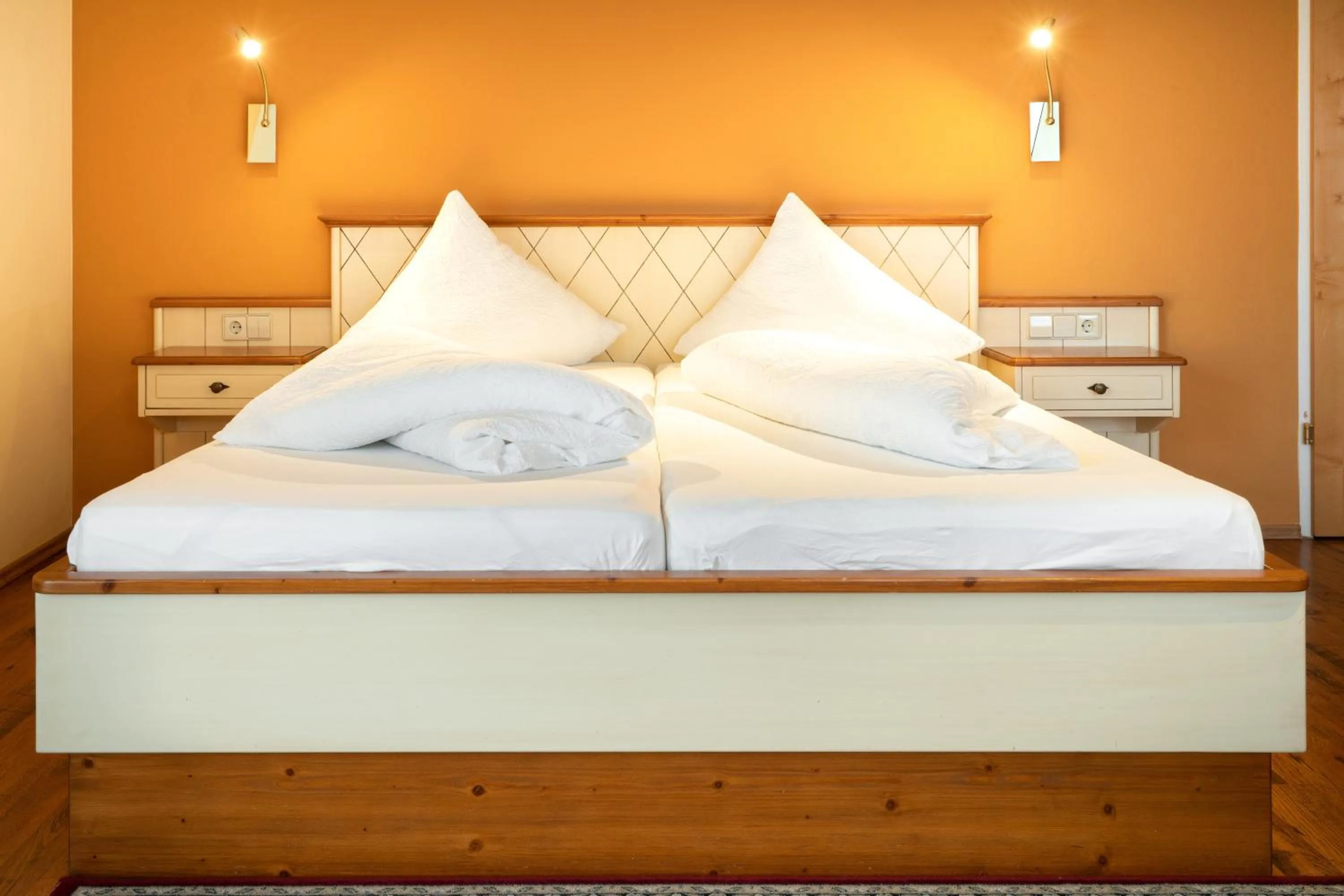 Bed in Hotel Erlenhof