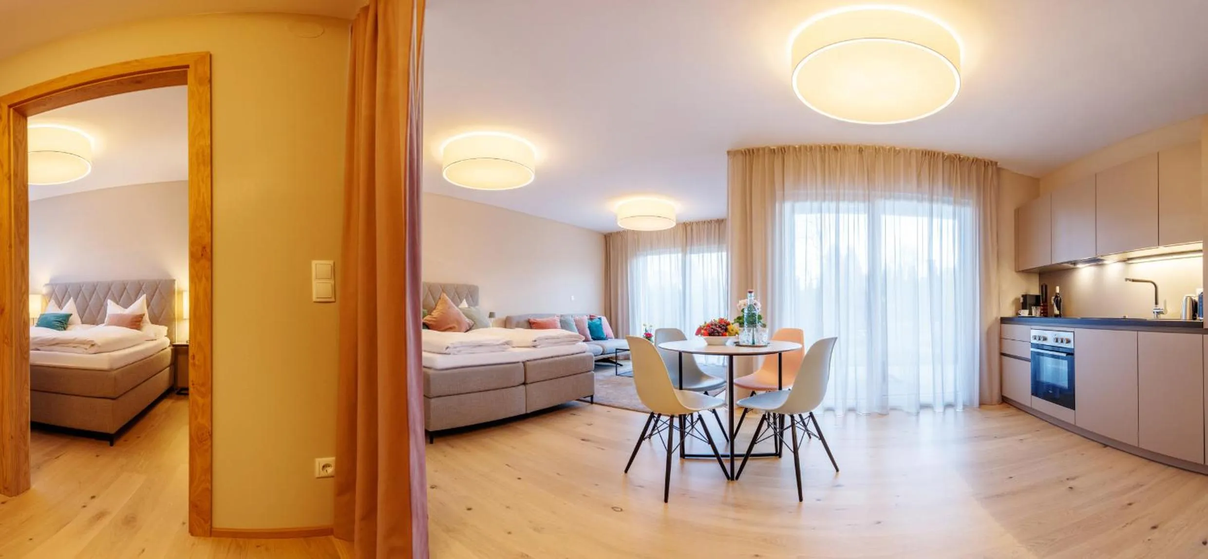 Bed in Pfeiler's Bürgerstüberl - Hotel