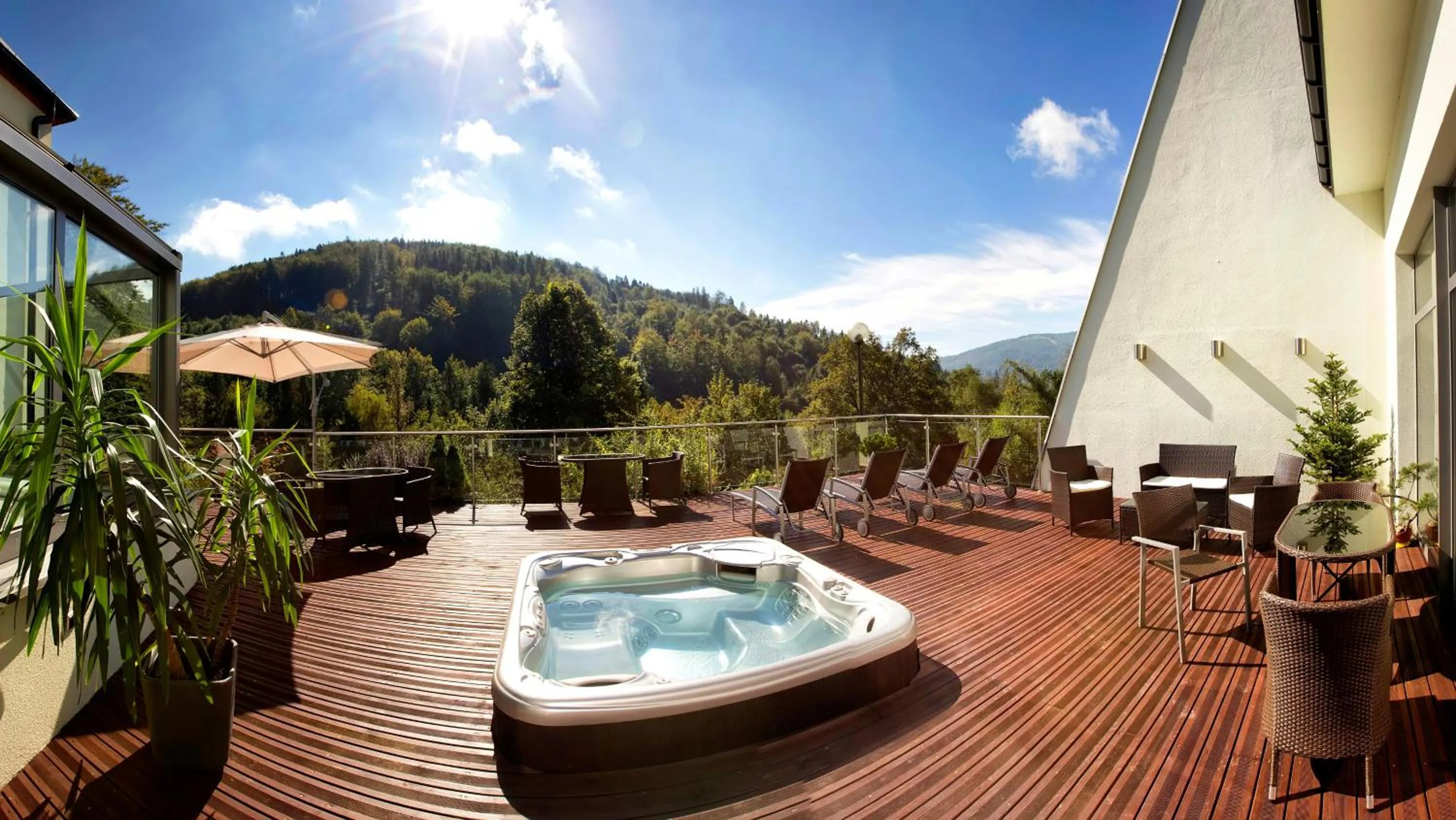 Hot Tub in Mazowsze Medi Spa