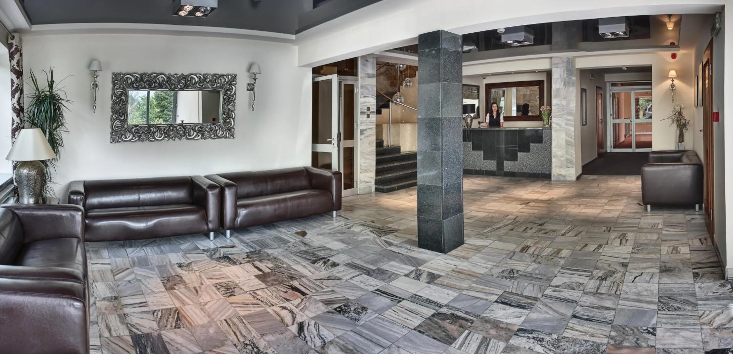 Lobby or reception in Mazowsze Medi Spa