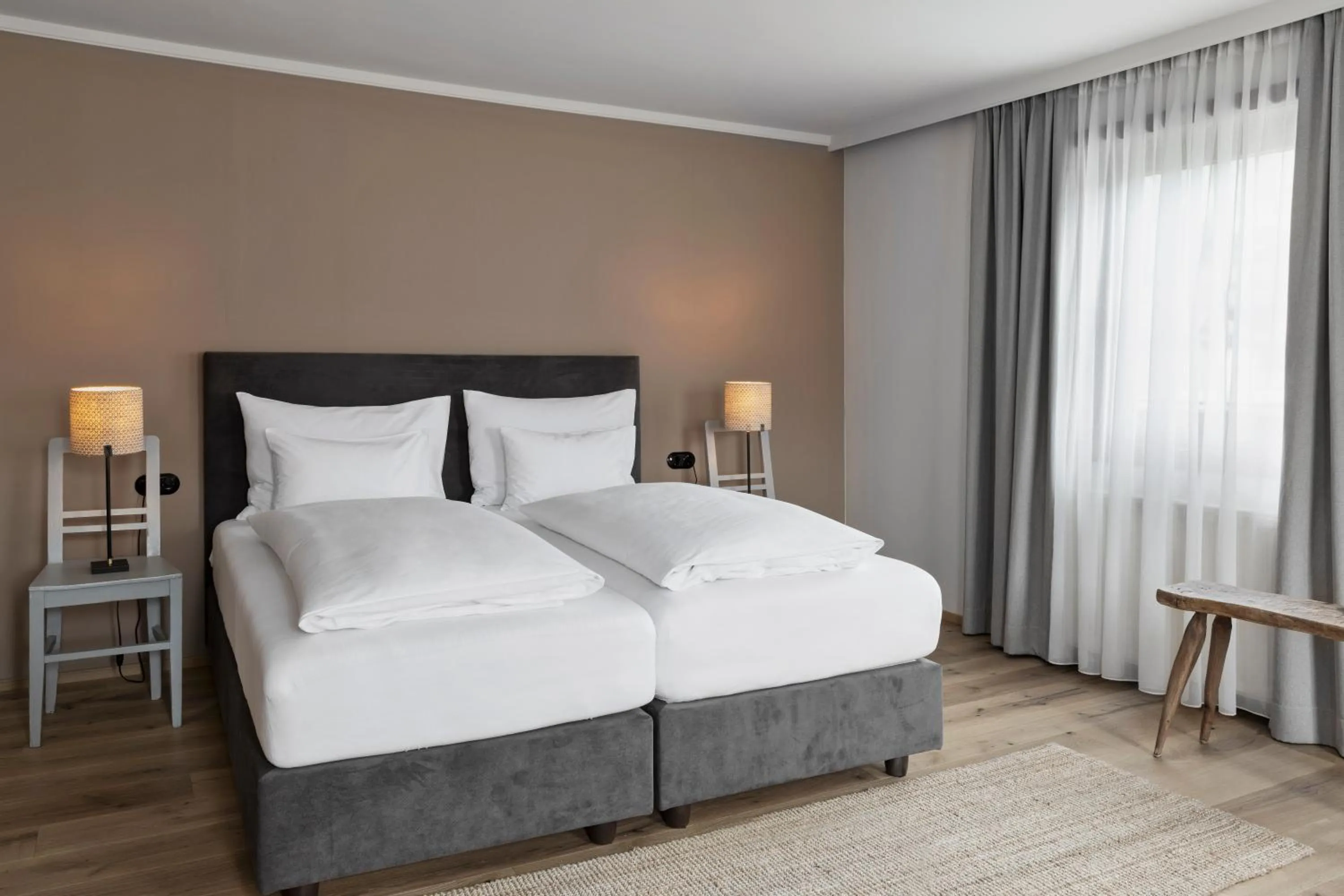 Bedroom, Bed in Landhaus Steiner