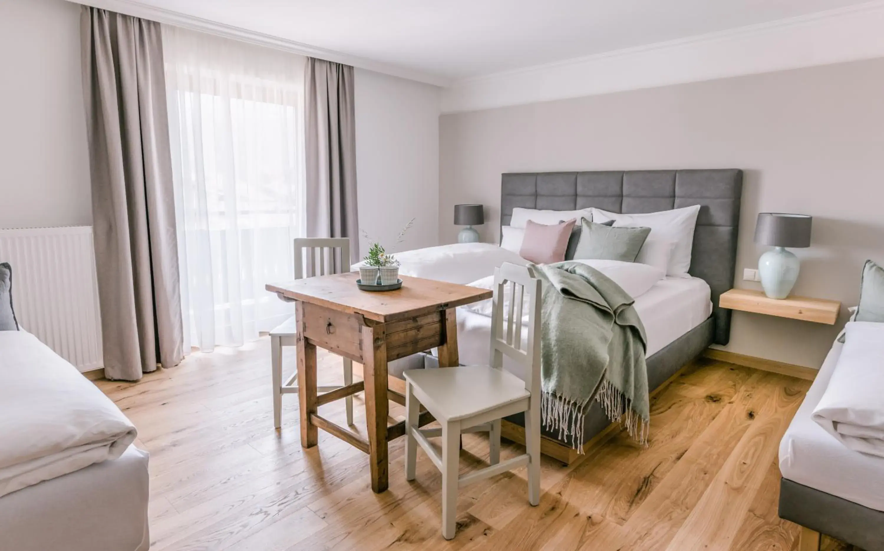 Photo of the whole room, Bed in Landhaus Steiner