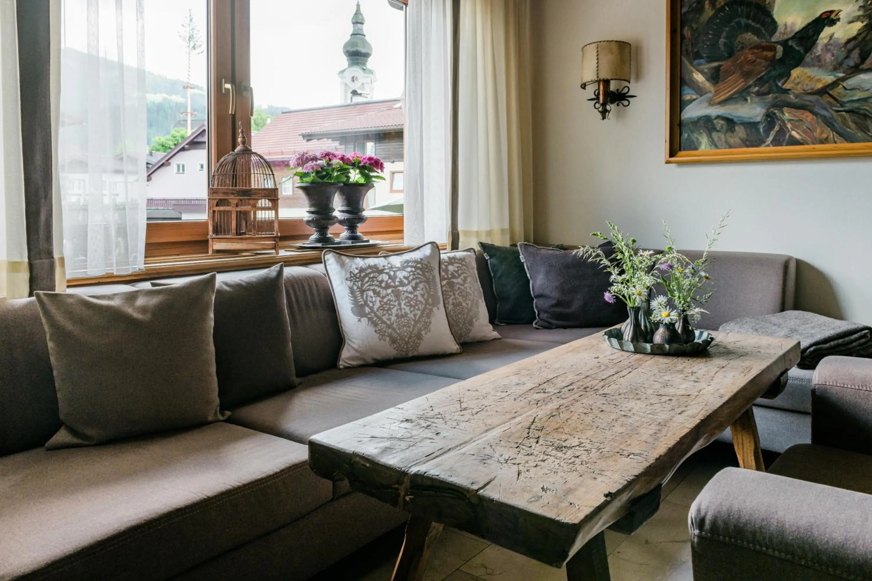 Living room in Landhaus Steiner