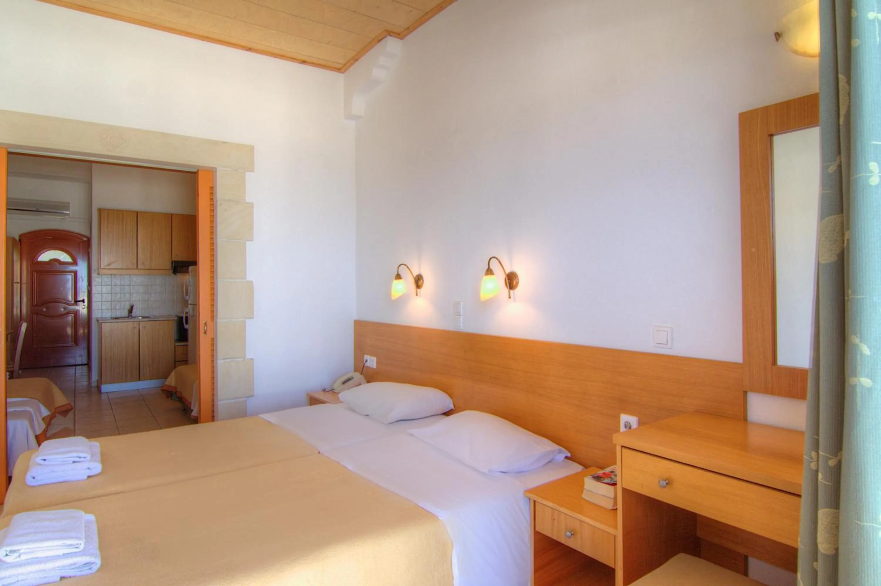 Photo of the whole room, Bed in Adonis Hotel