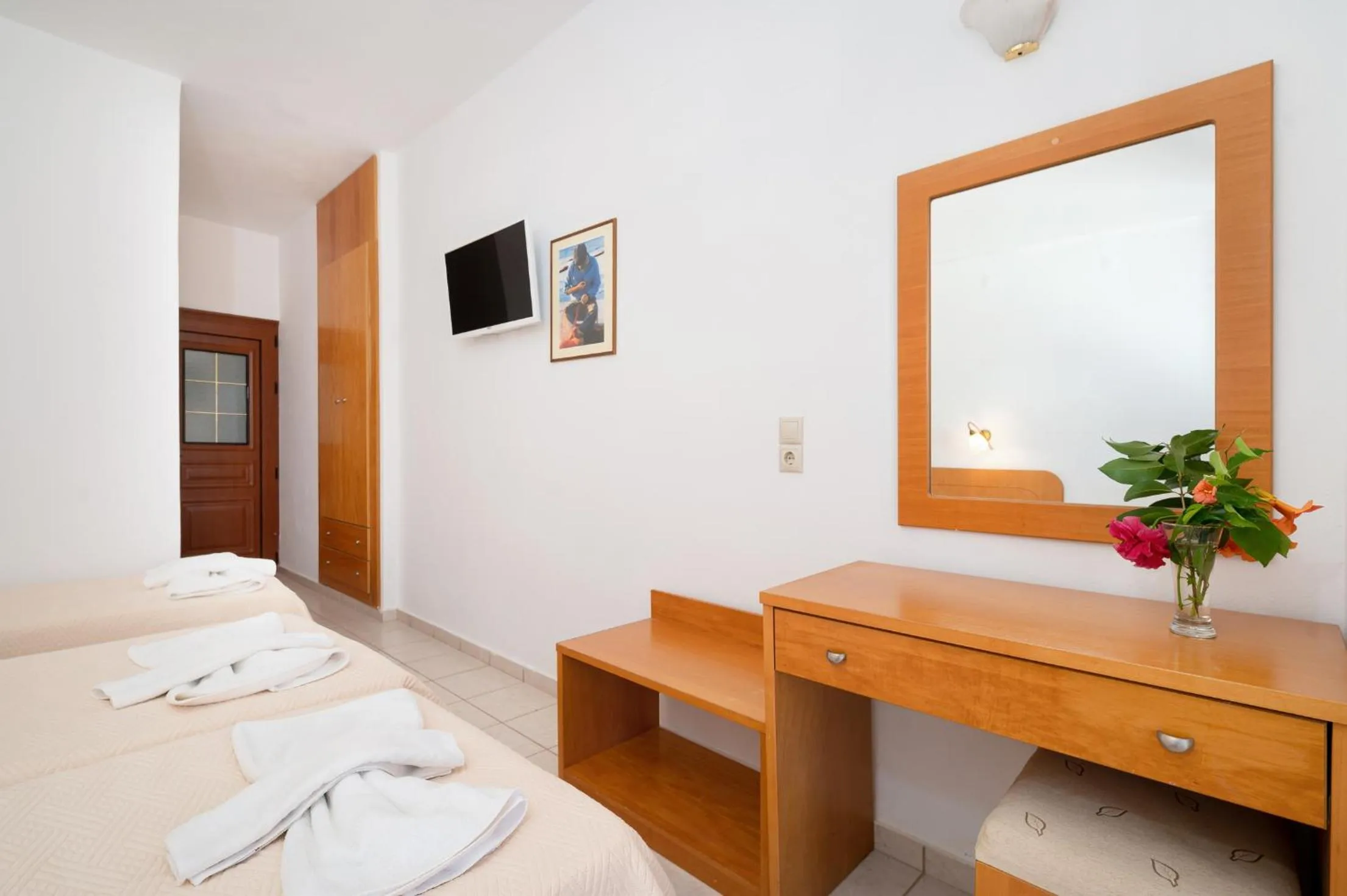 Bedroom, Bed in Adonis Hotel