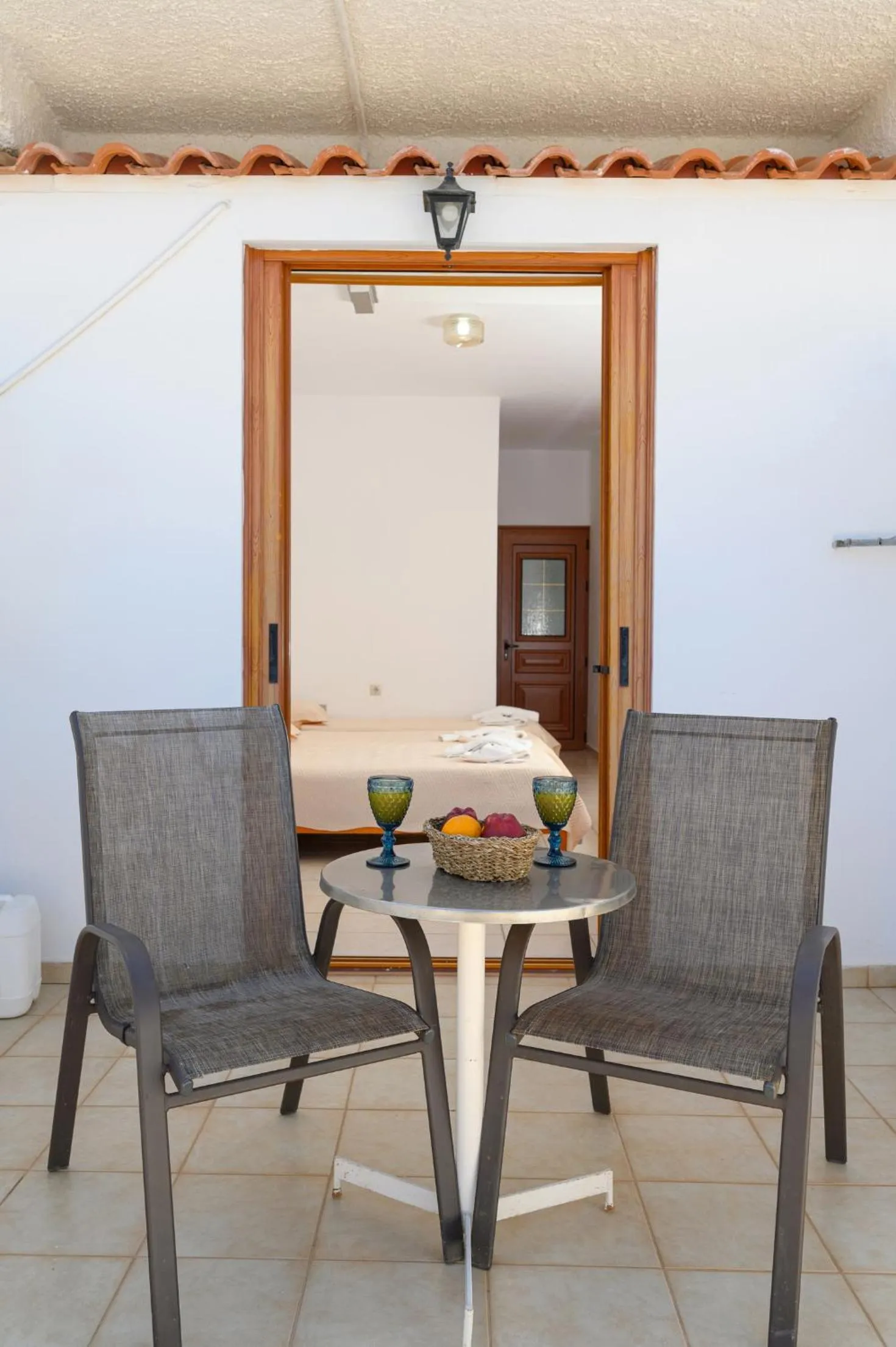 Seating area in Adonis Hotel