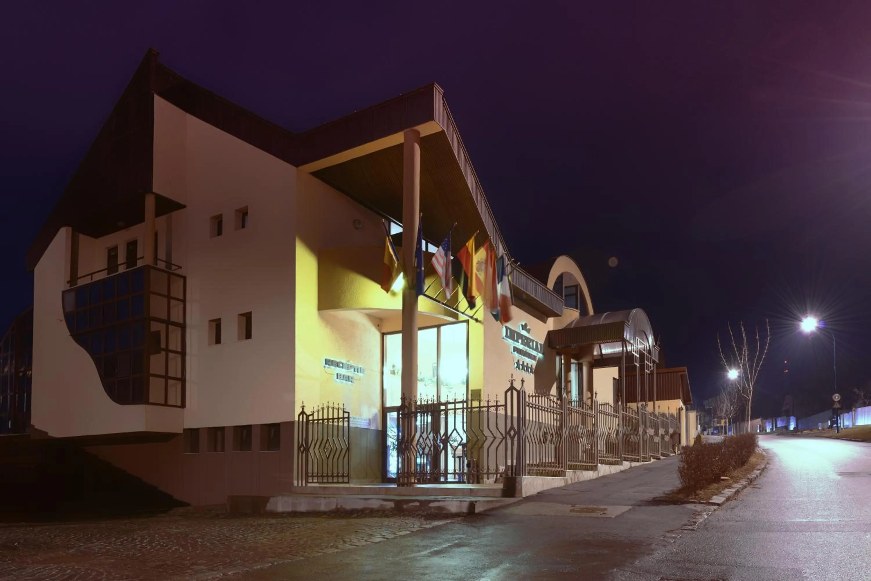 Facade/entrance in Pensiunea Imperial