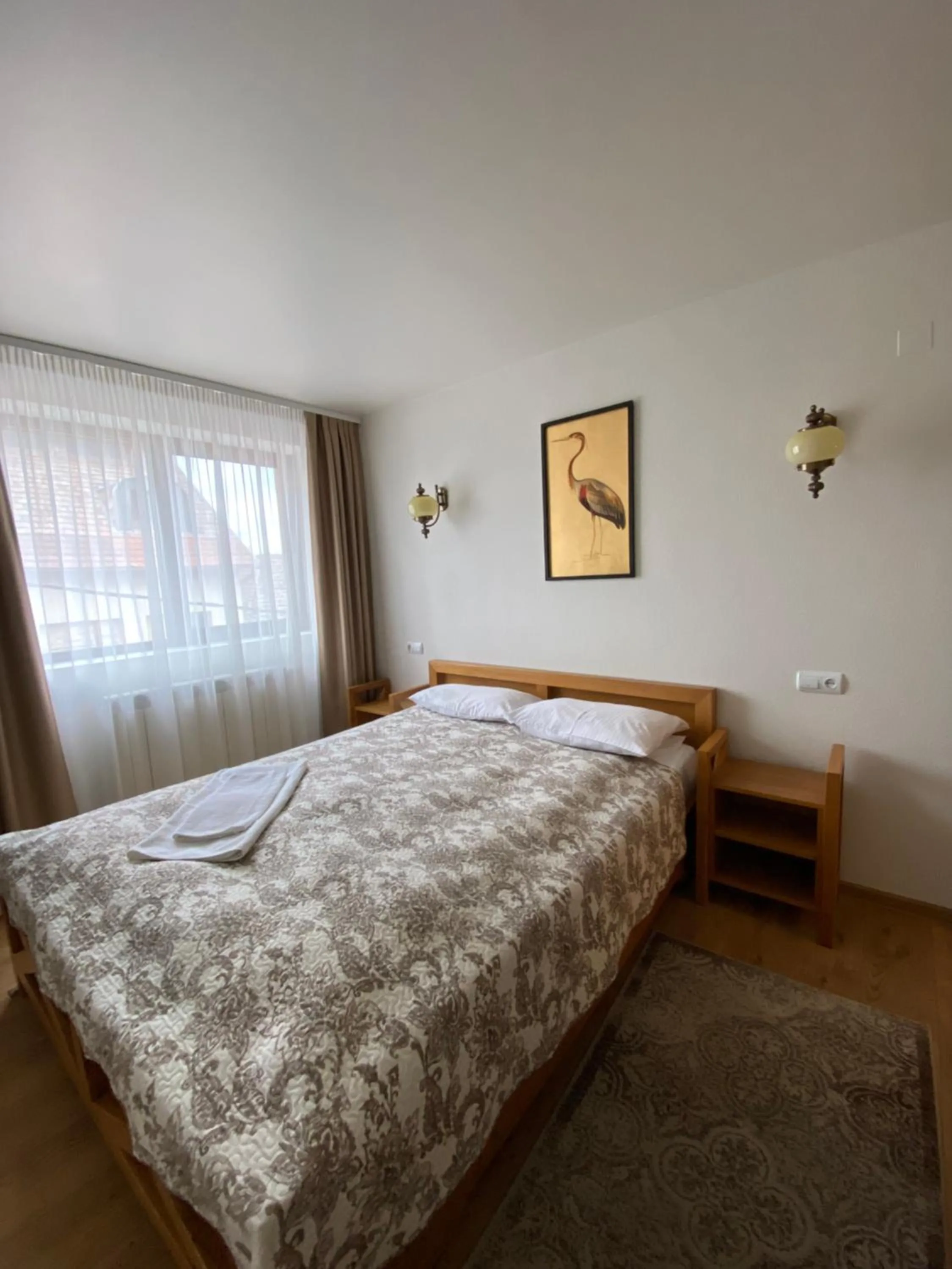 Bed in Pensiunea Imperial