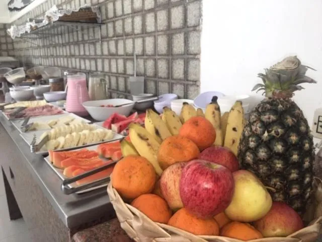 Buffet breakfast in Trópico Praia Hotel
