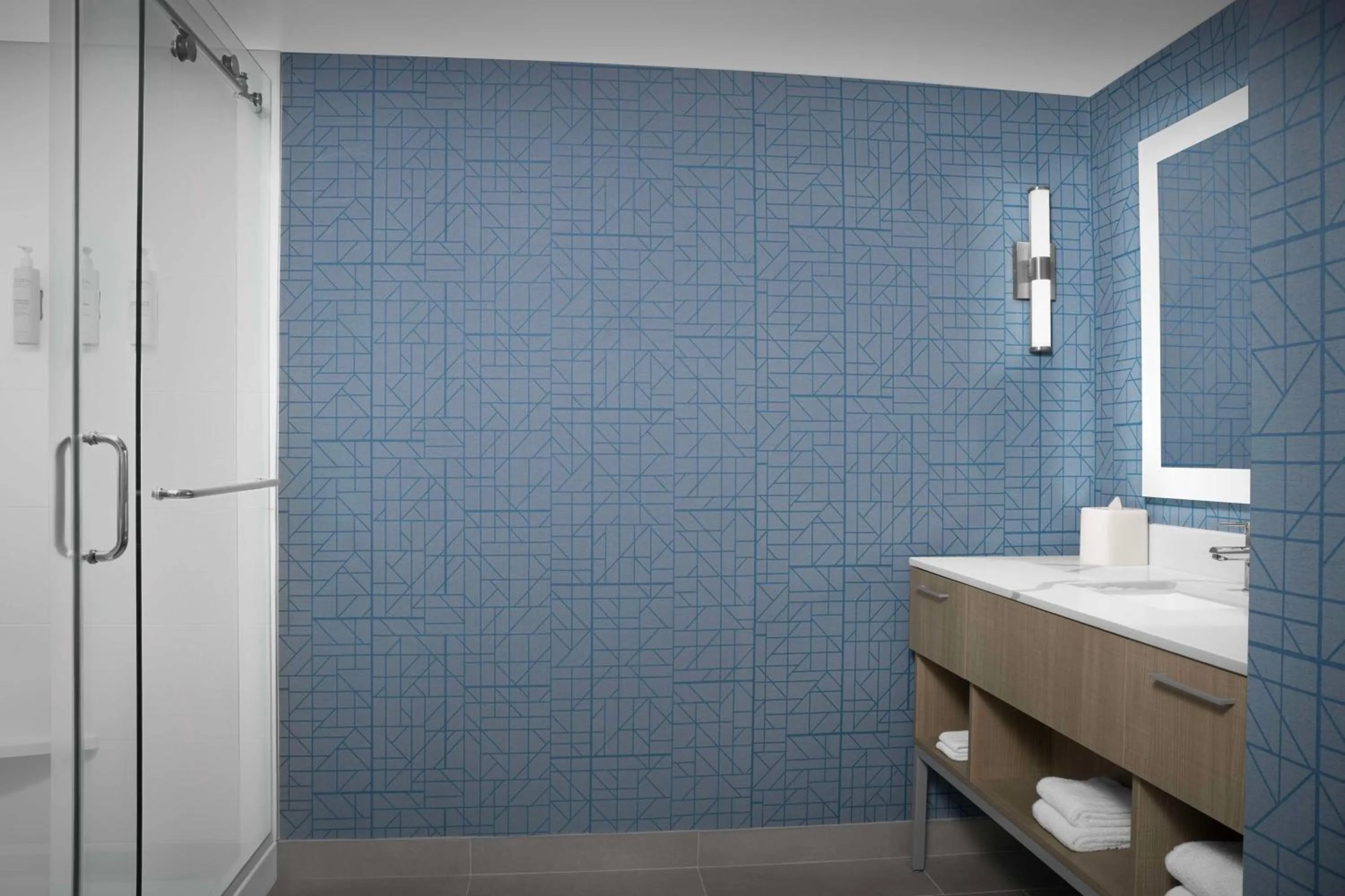 Shower in Homewood Suites by Hilton Jacksonville-Downtown/Southbank