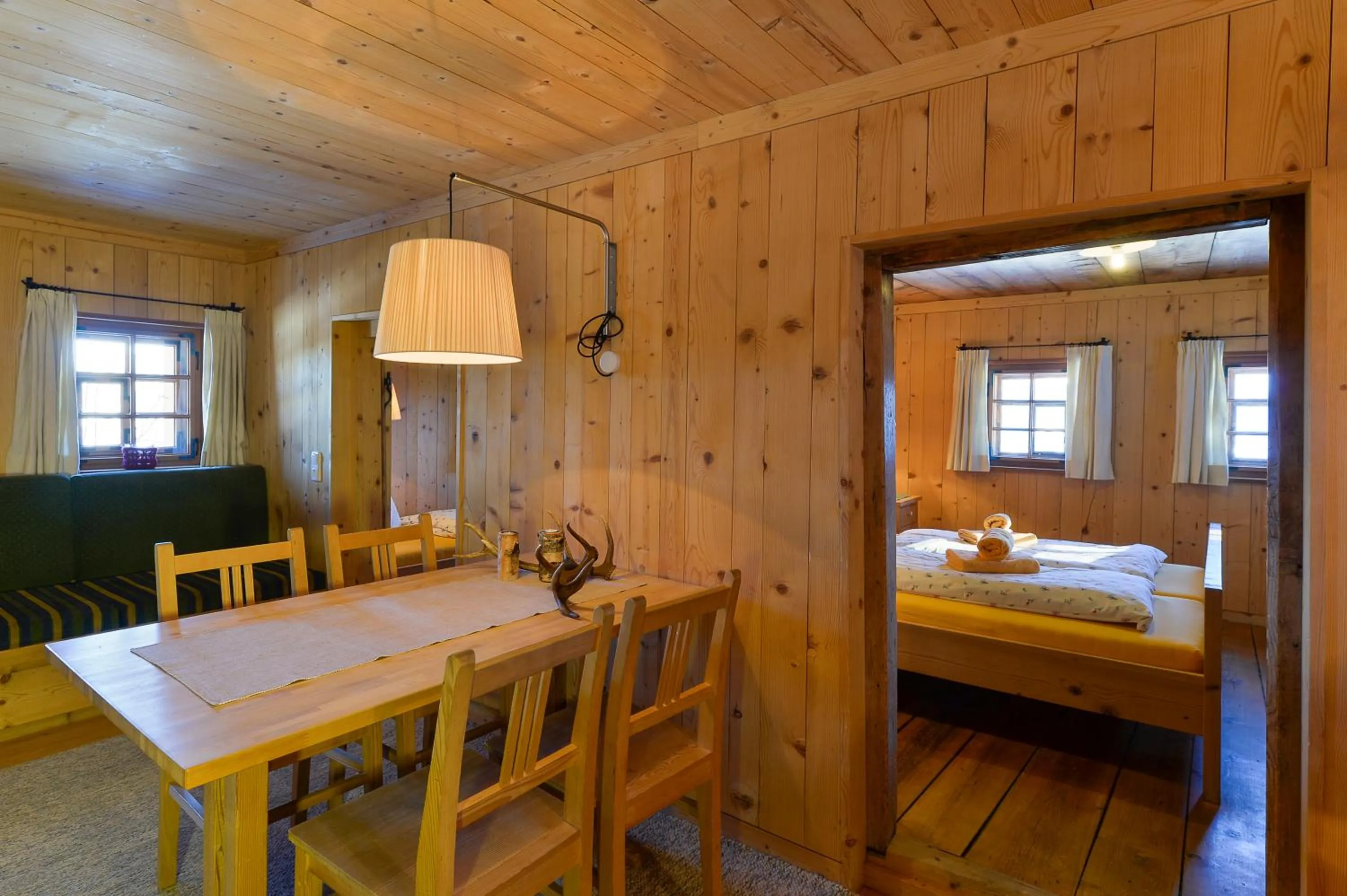 Living room, Bed in Haus Matschwitz