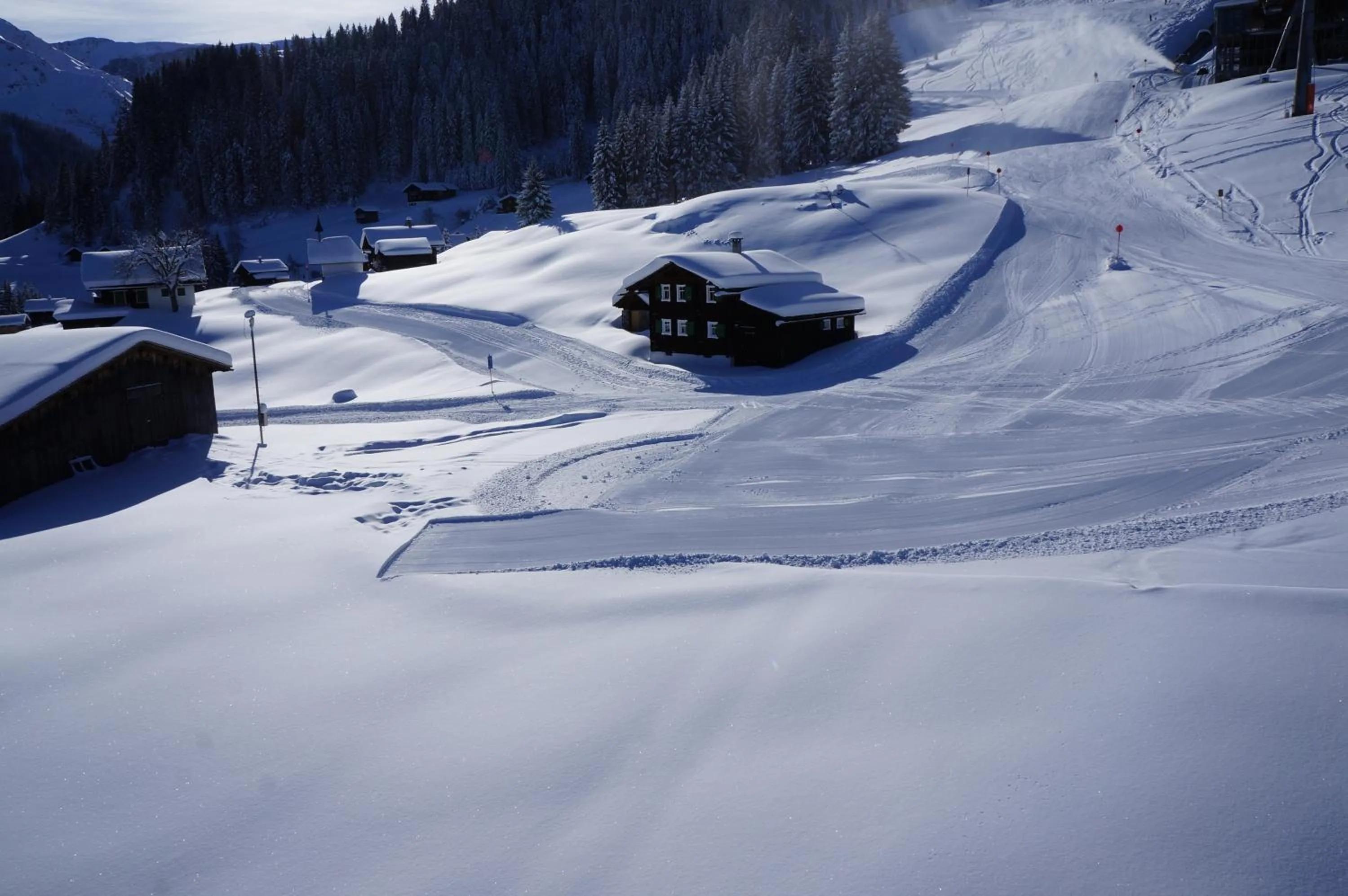 Skiing in Haus Matschwitz