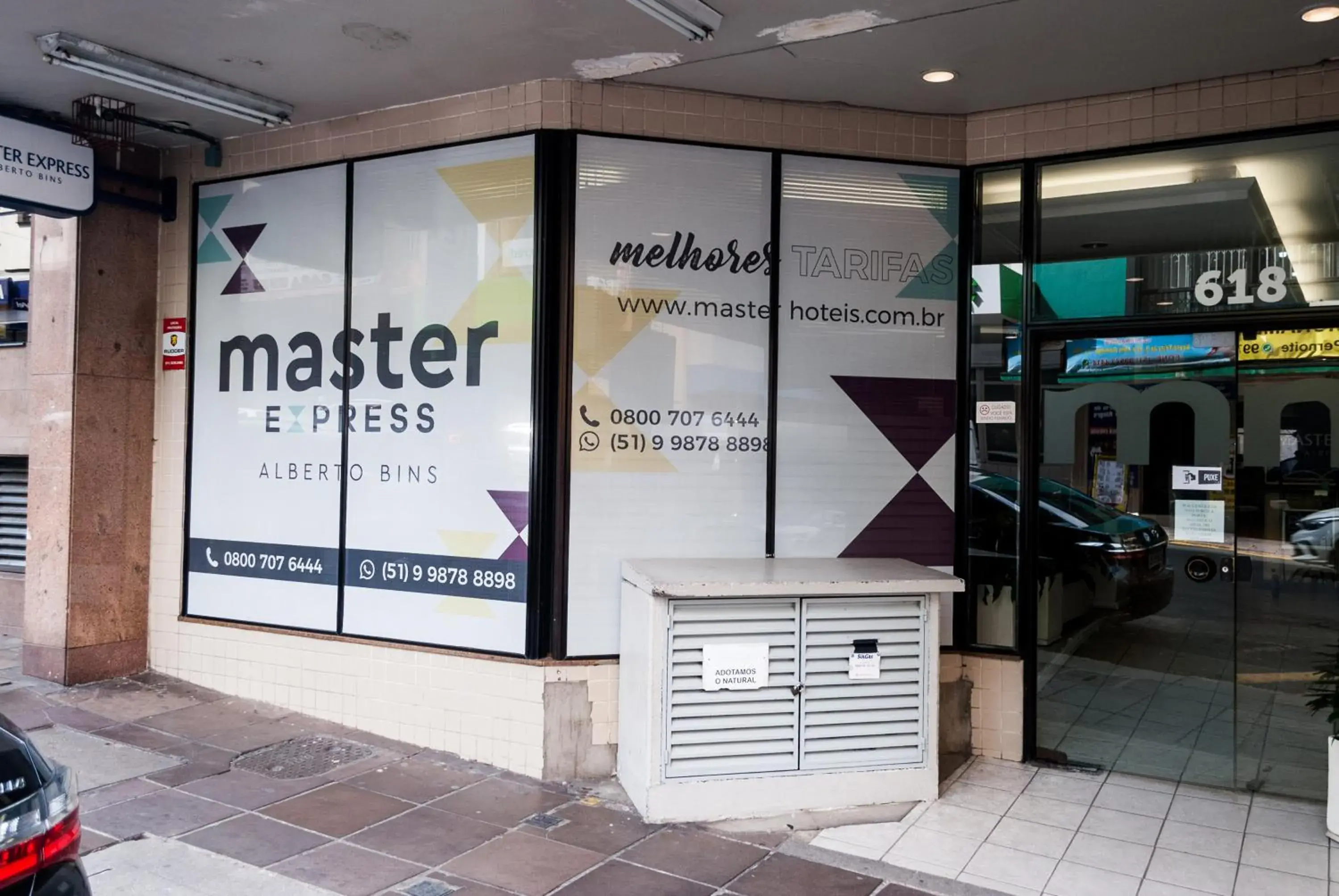 Facade/entrance in Master Express Alberto Bins - 200 metros do Hospital Santa Casa Facade/entrance in Master Express Alberto Bins - 200 metros do Hospital Santa Casa