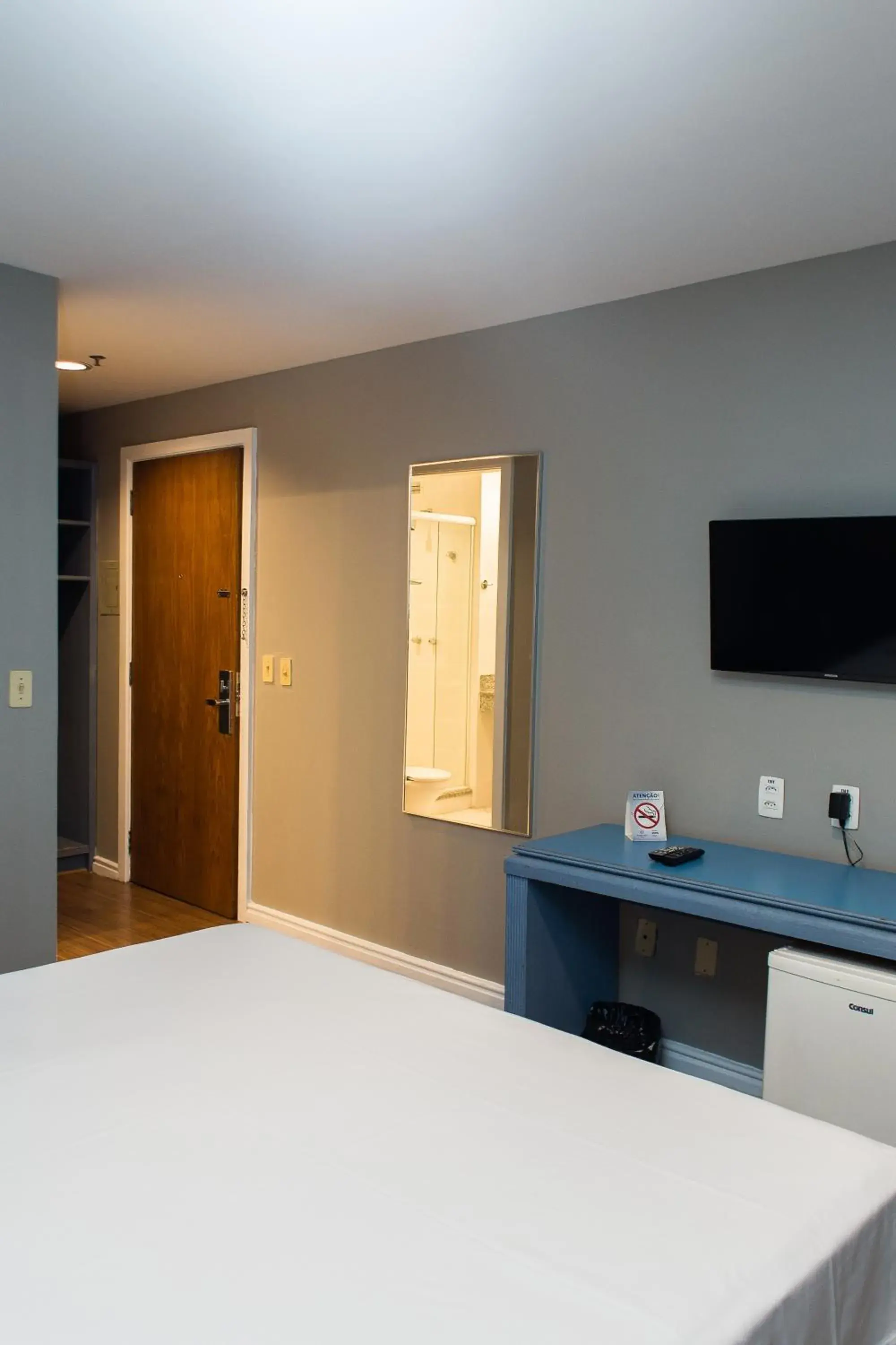 Bedroom, Bed in Master Express Alberto Bins - 200 metros do Hospital Santa Casa Bedroom, Bed in Master Express Alberto Bins - 200 metros do Hospital Santa Casa