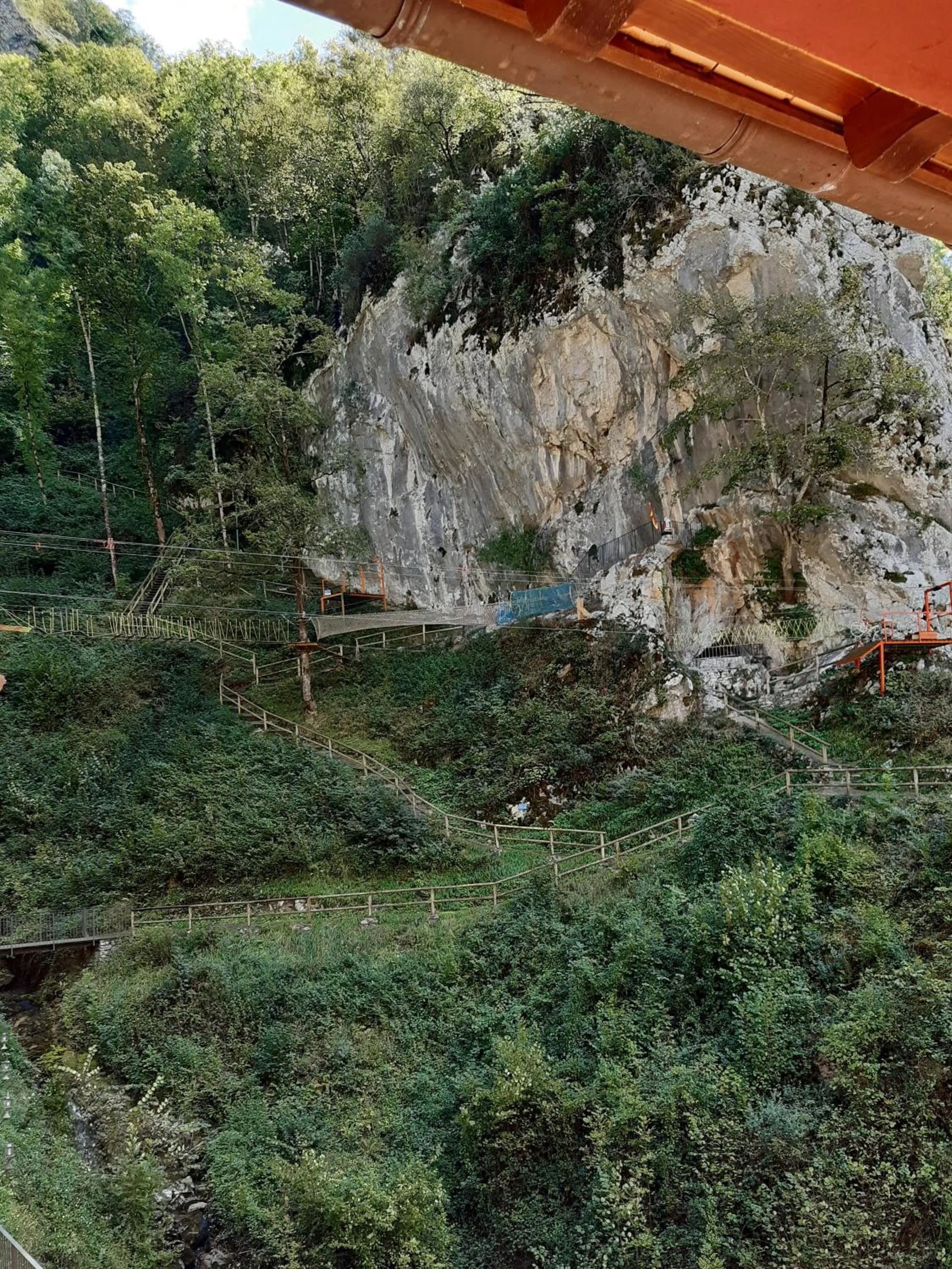 River view in Hotel Puente Vidosa