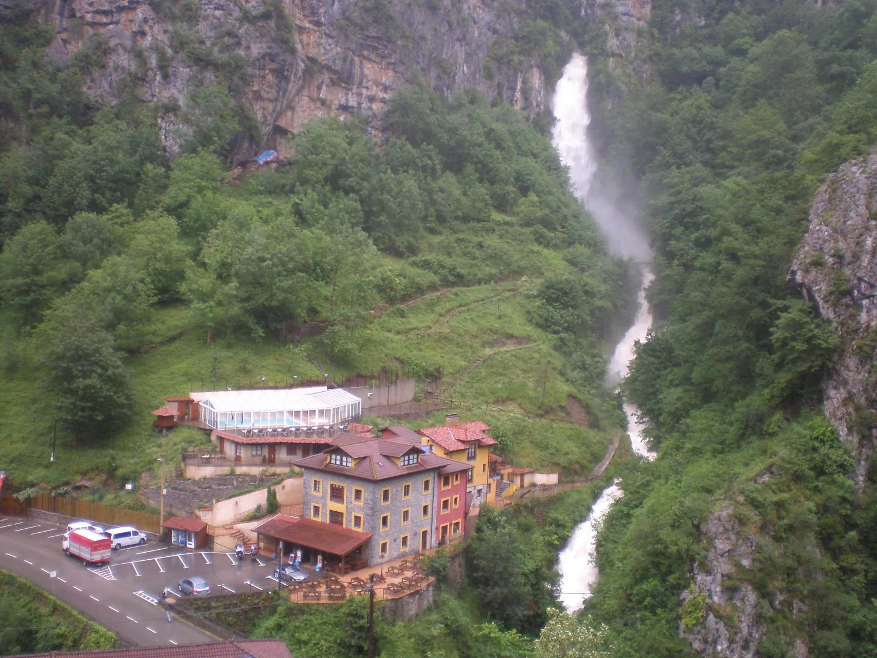 Natural landscape in Hotel Puente Vidosa