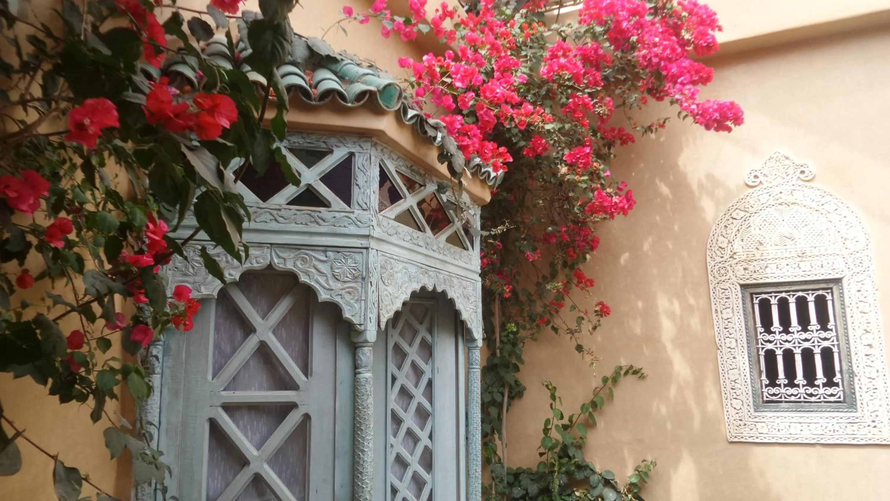 Decorative detail in Riad Armelle