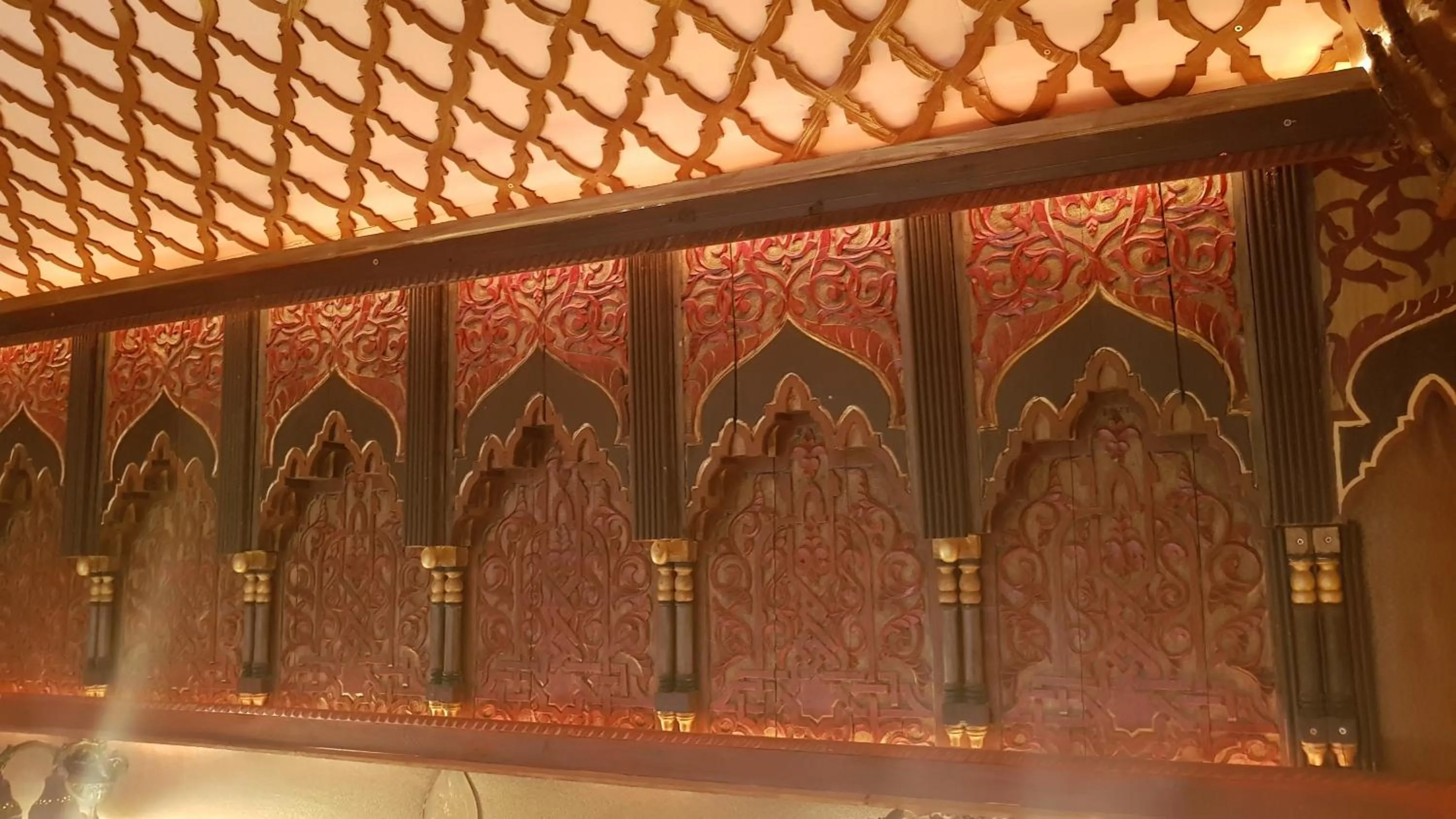 Decorative detail in Riad Armelle