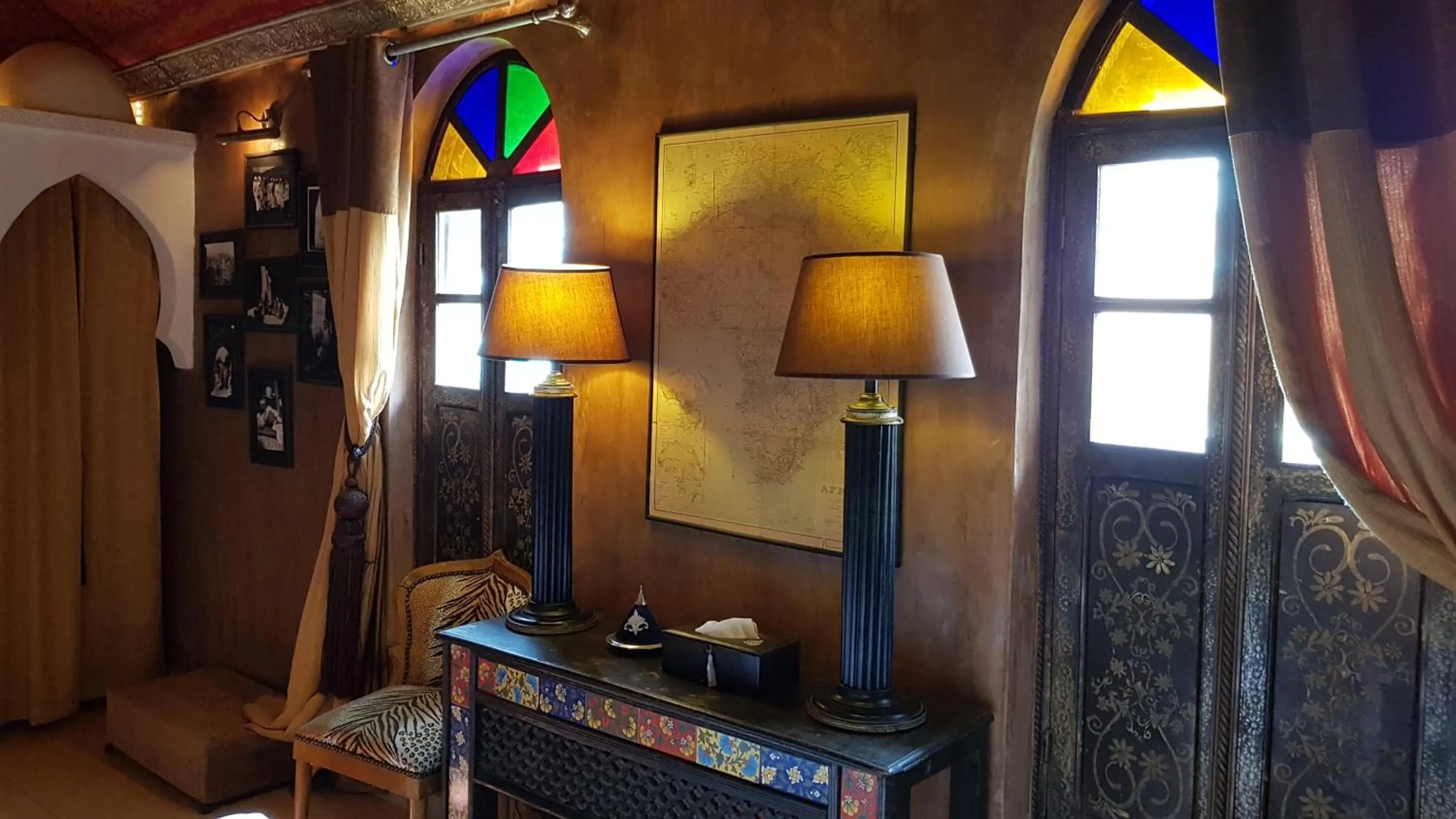 Decorative detail in Riad Armelle