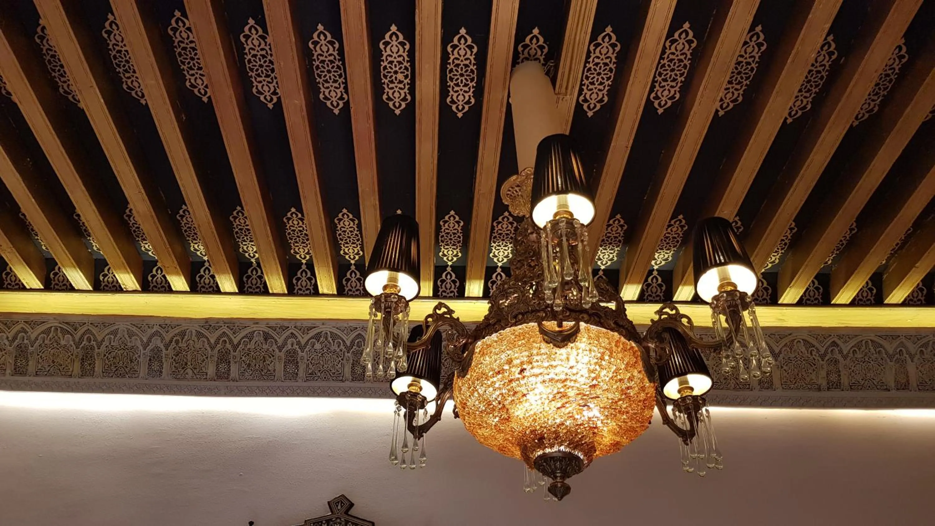 Decorative detail in Riad Armelle