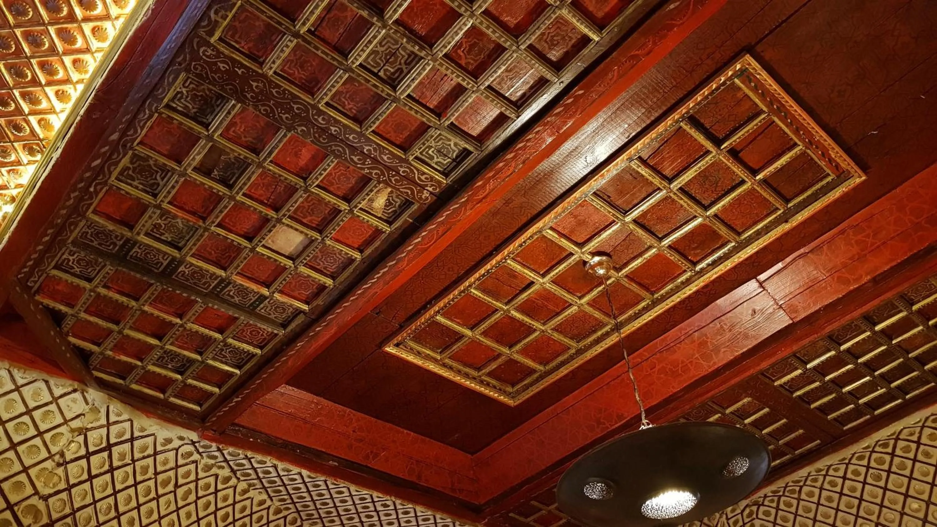 Decorative detail in Riad Armelle