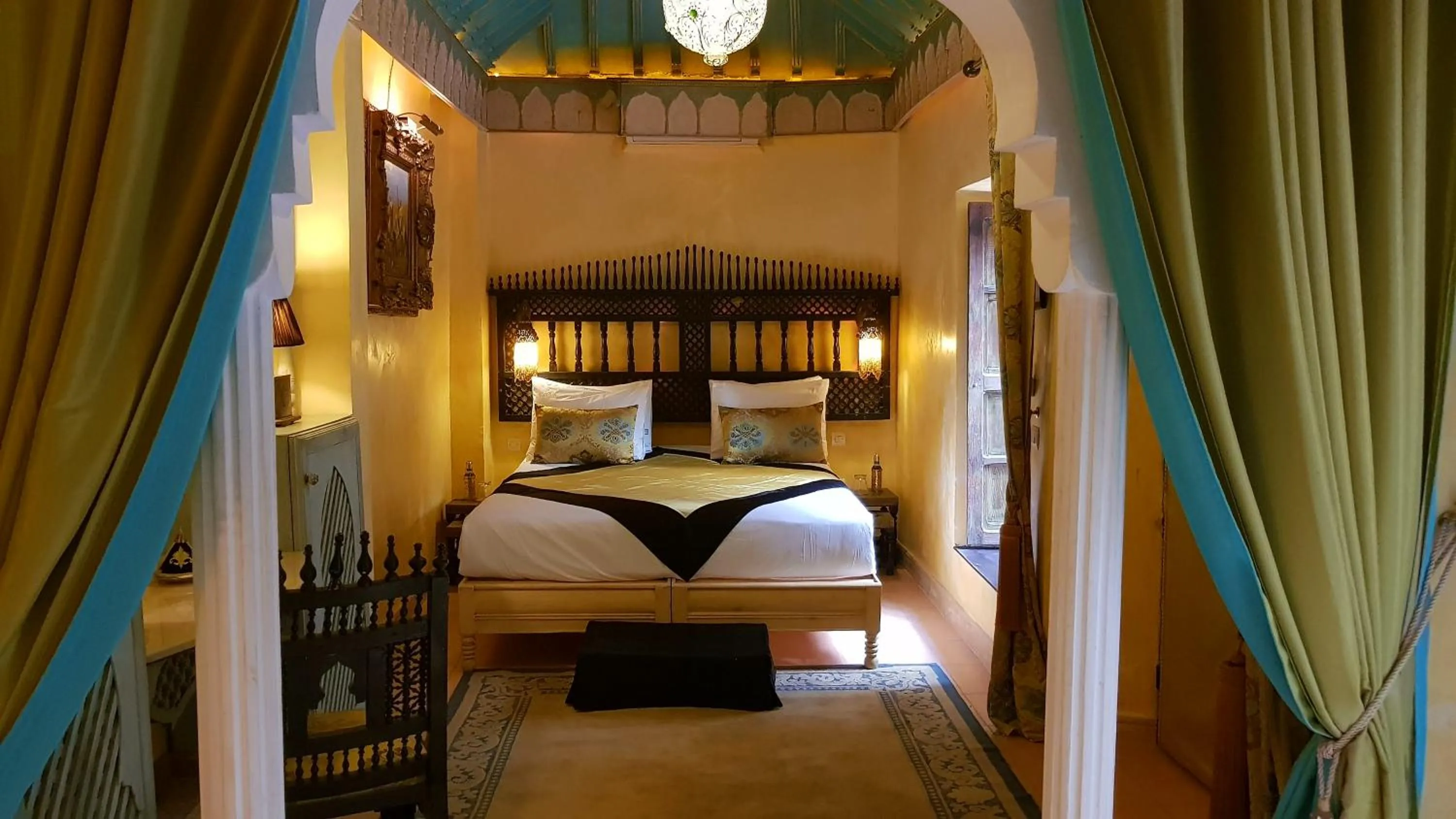 Bed in Riad Armelle