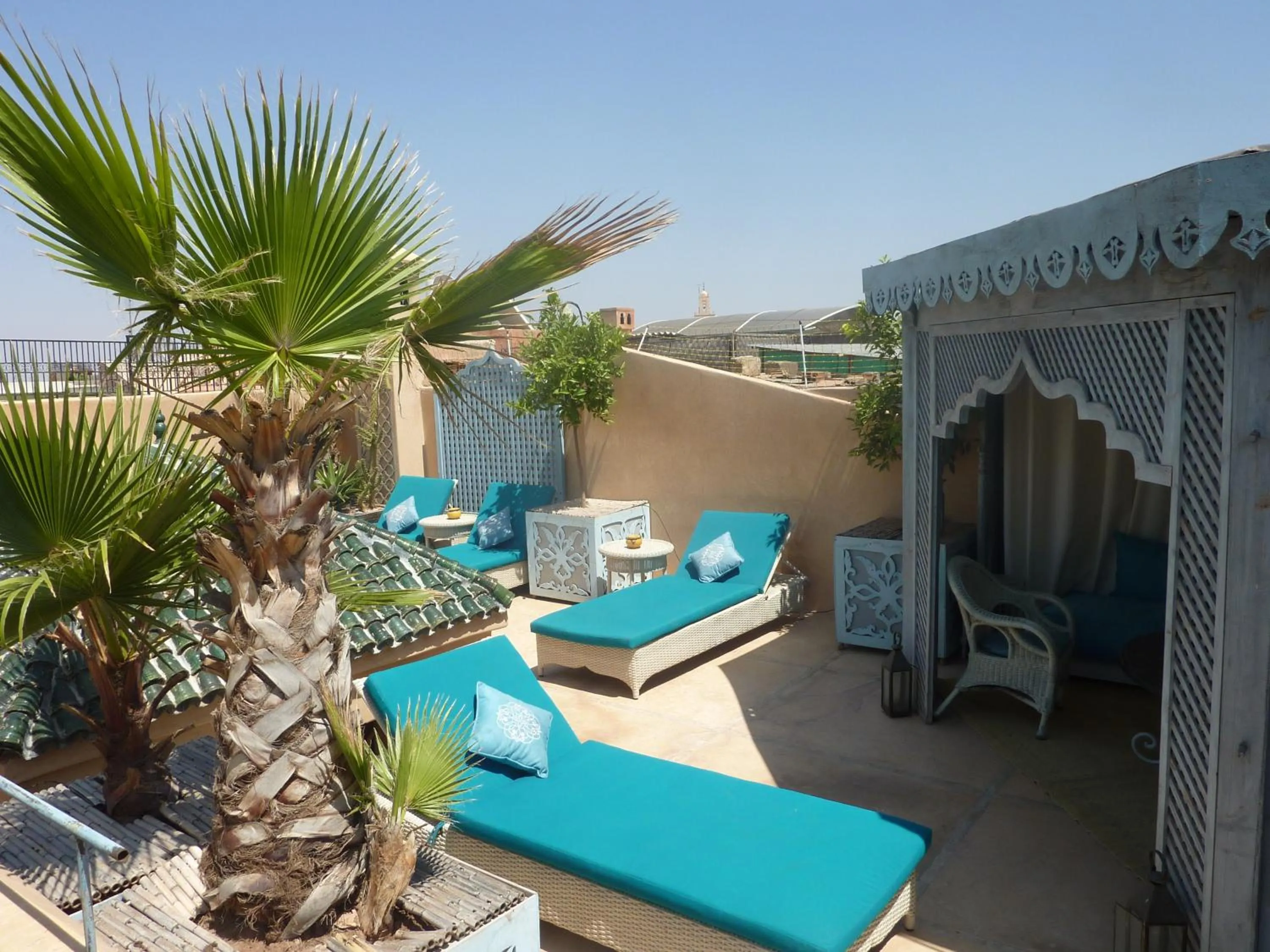 Solarium in Riad Armelle