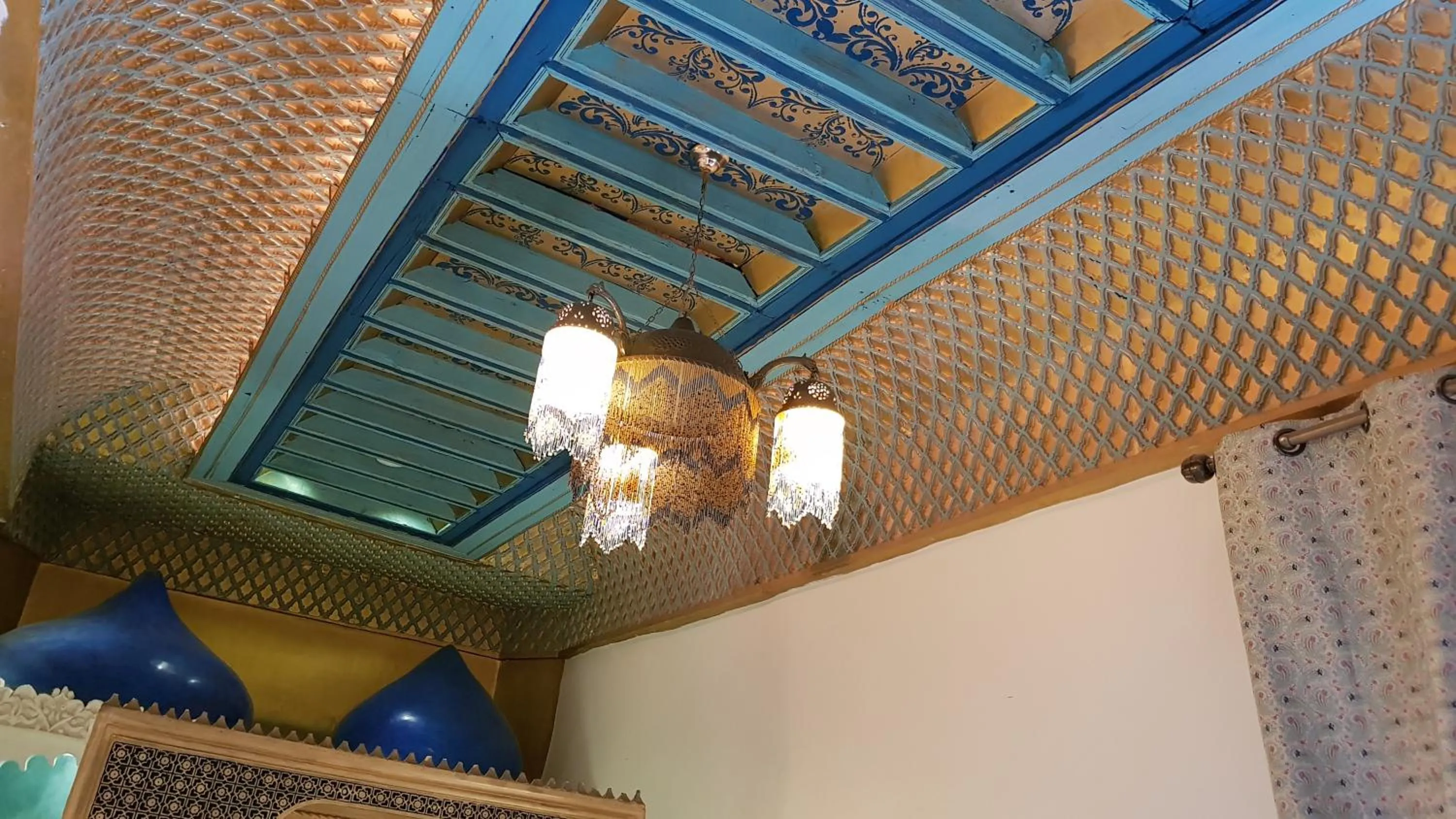 Decorative detail in Riad Armelle