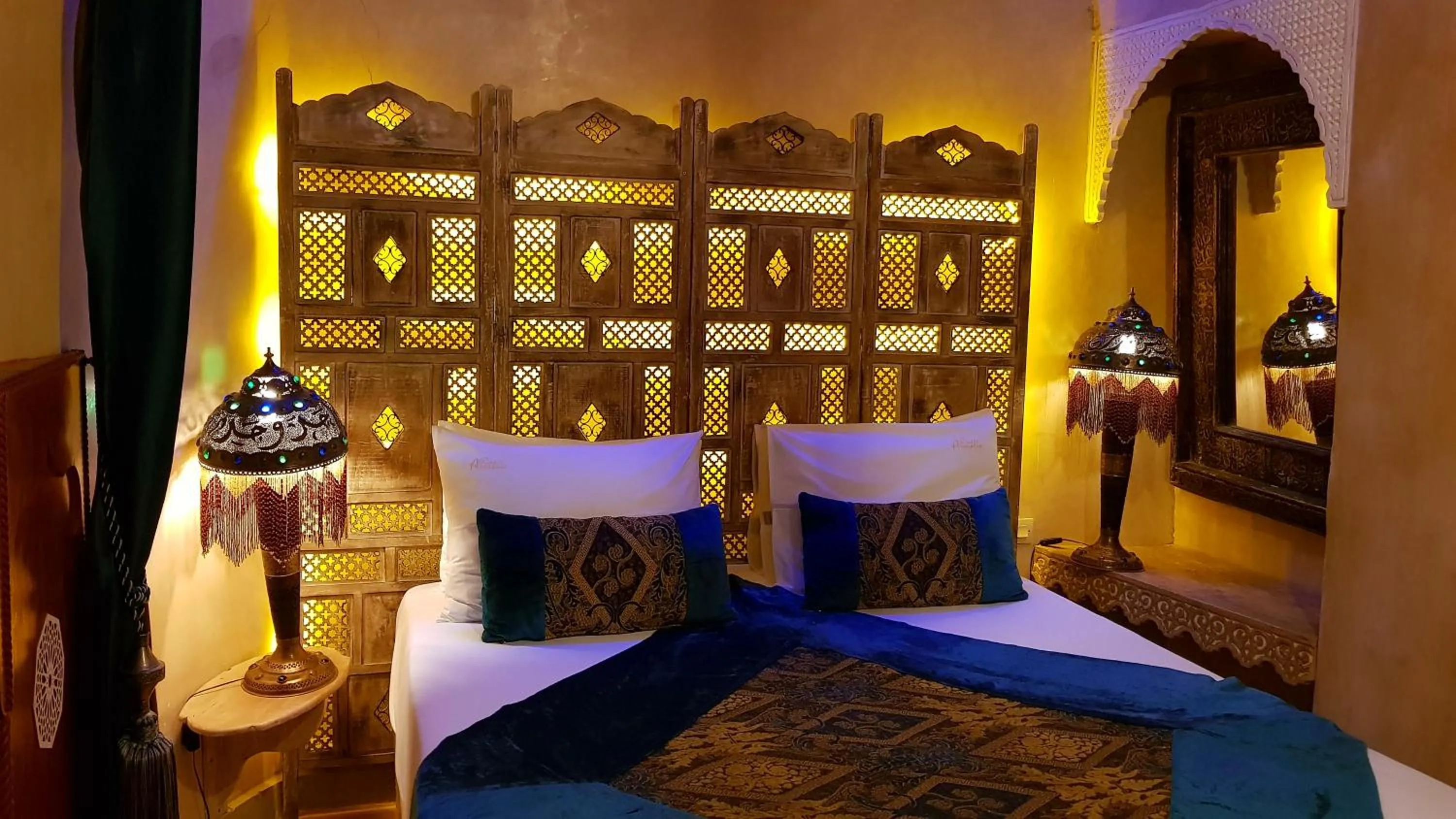 Bed in Riad Armelle