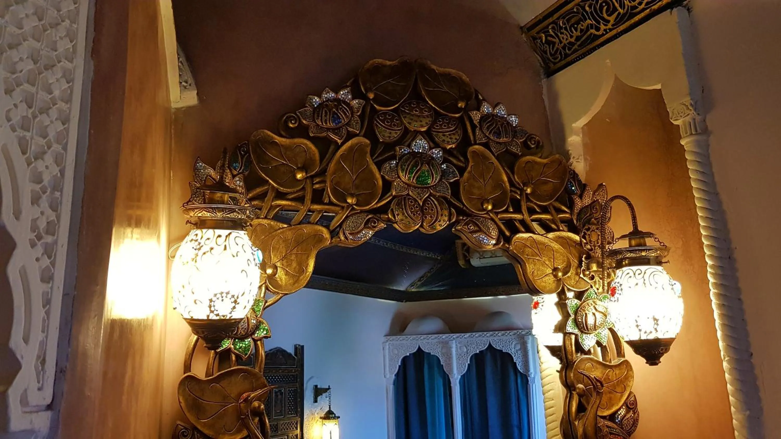 Bathroom in Riad Armelle