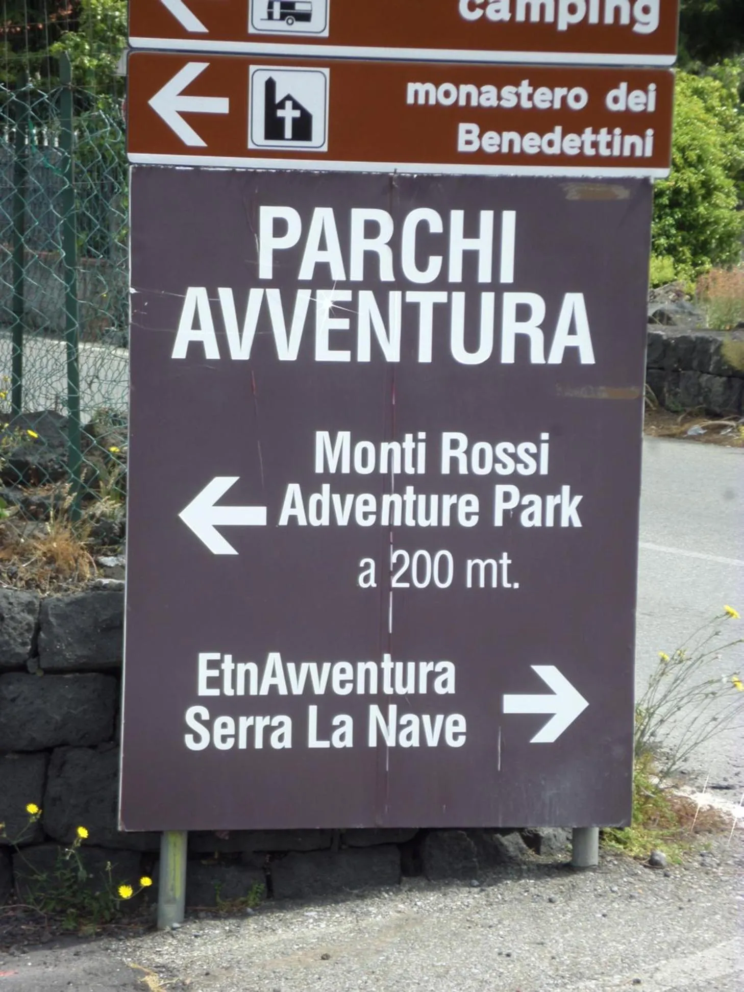 Natural landscape in La perla di nicolosi
