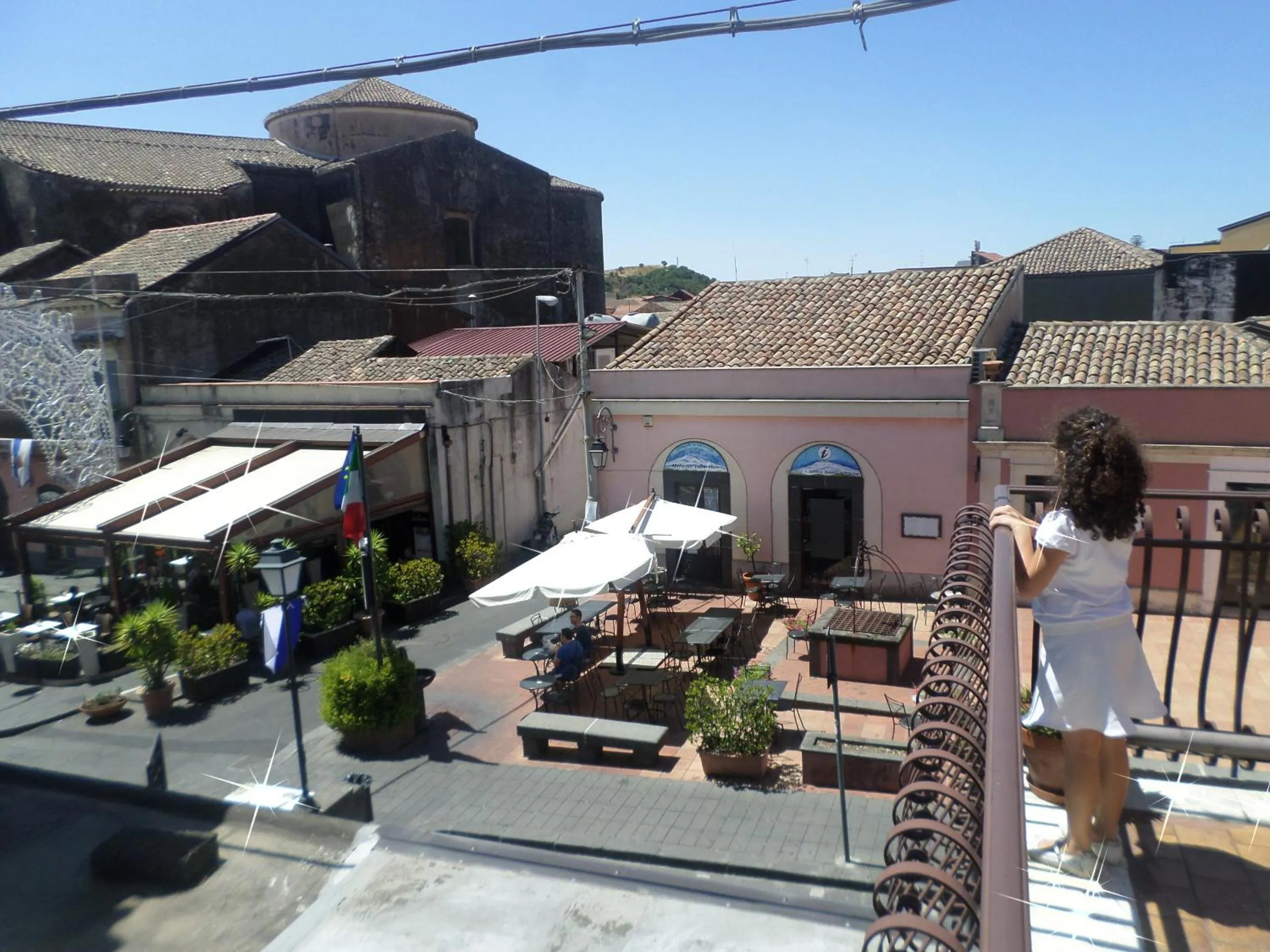 City view in La perla di nicolosi