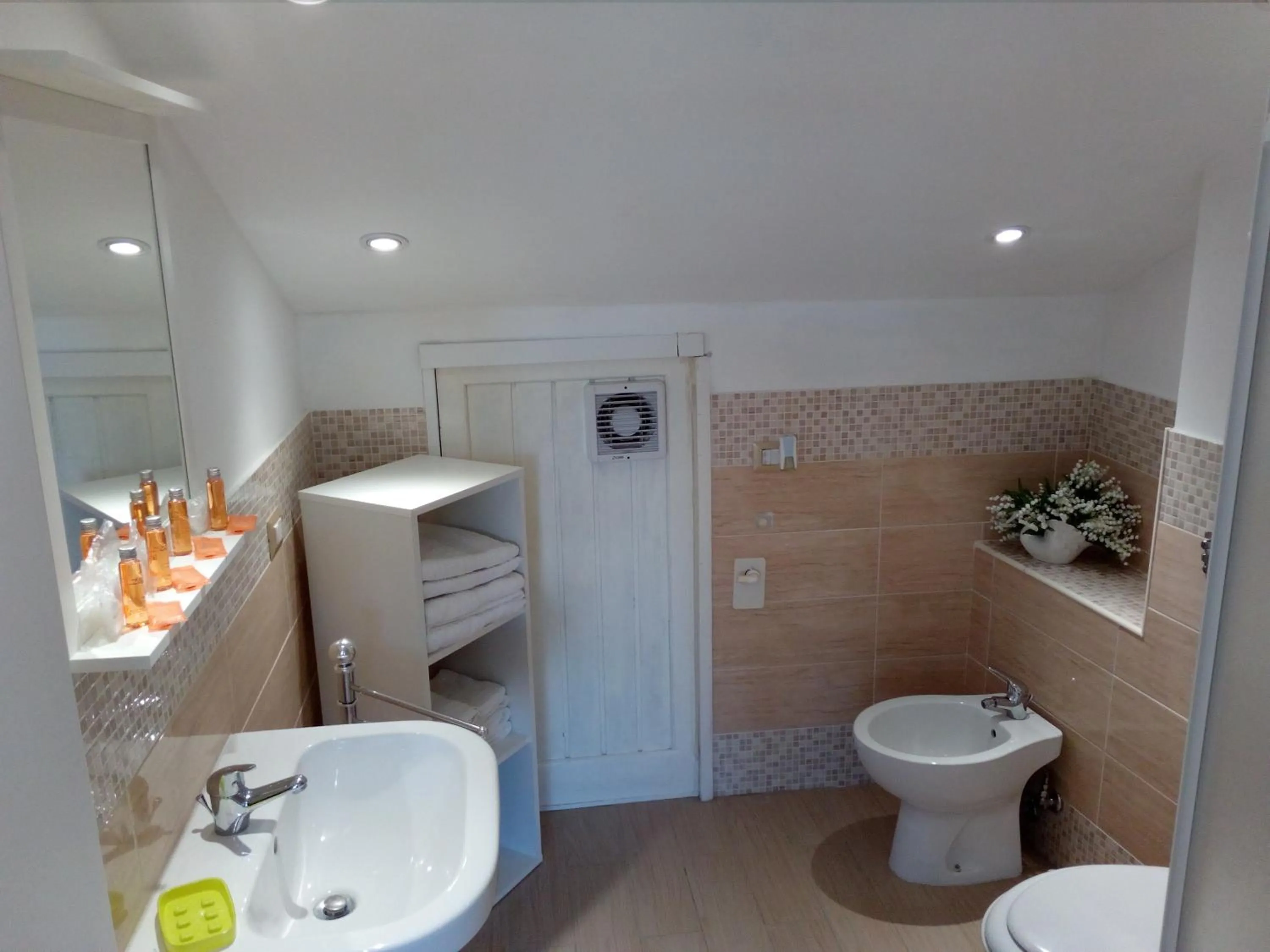 Shower in La perla di nicolosi