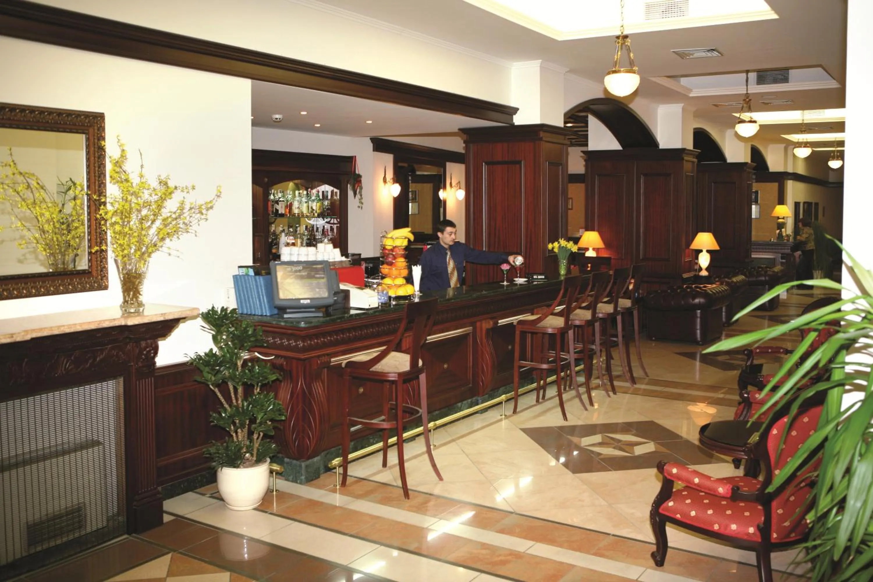 Lobby or reception in Drustar Hotel
