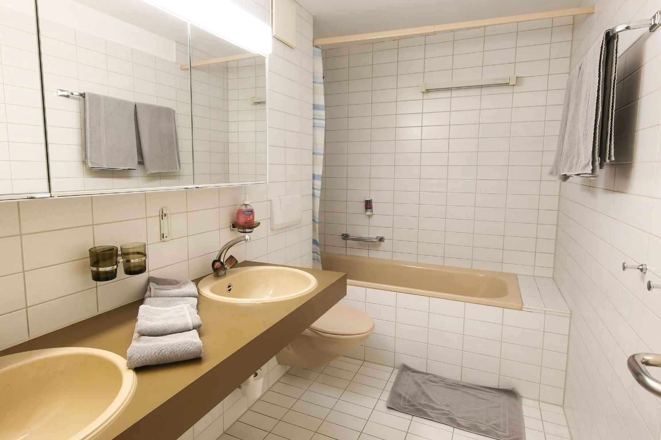 Bathroom in Hotel Grüsch