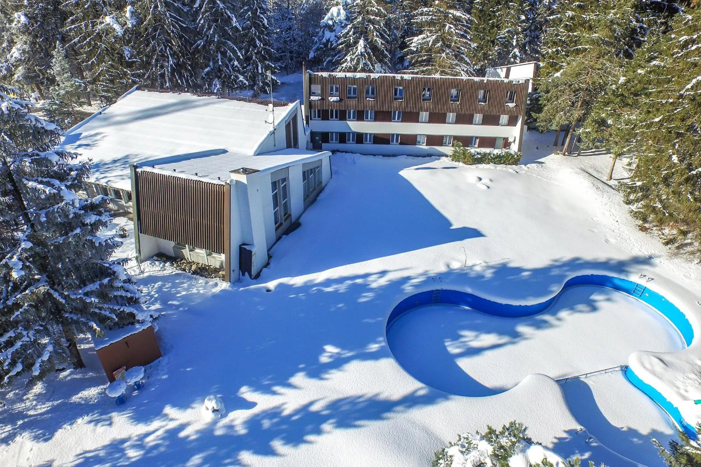 Property building in Hotel Grüsch