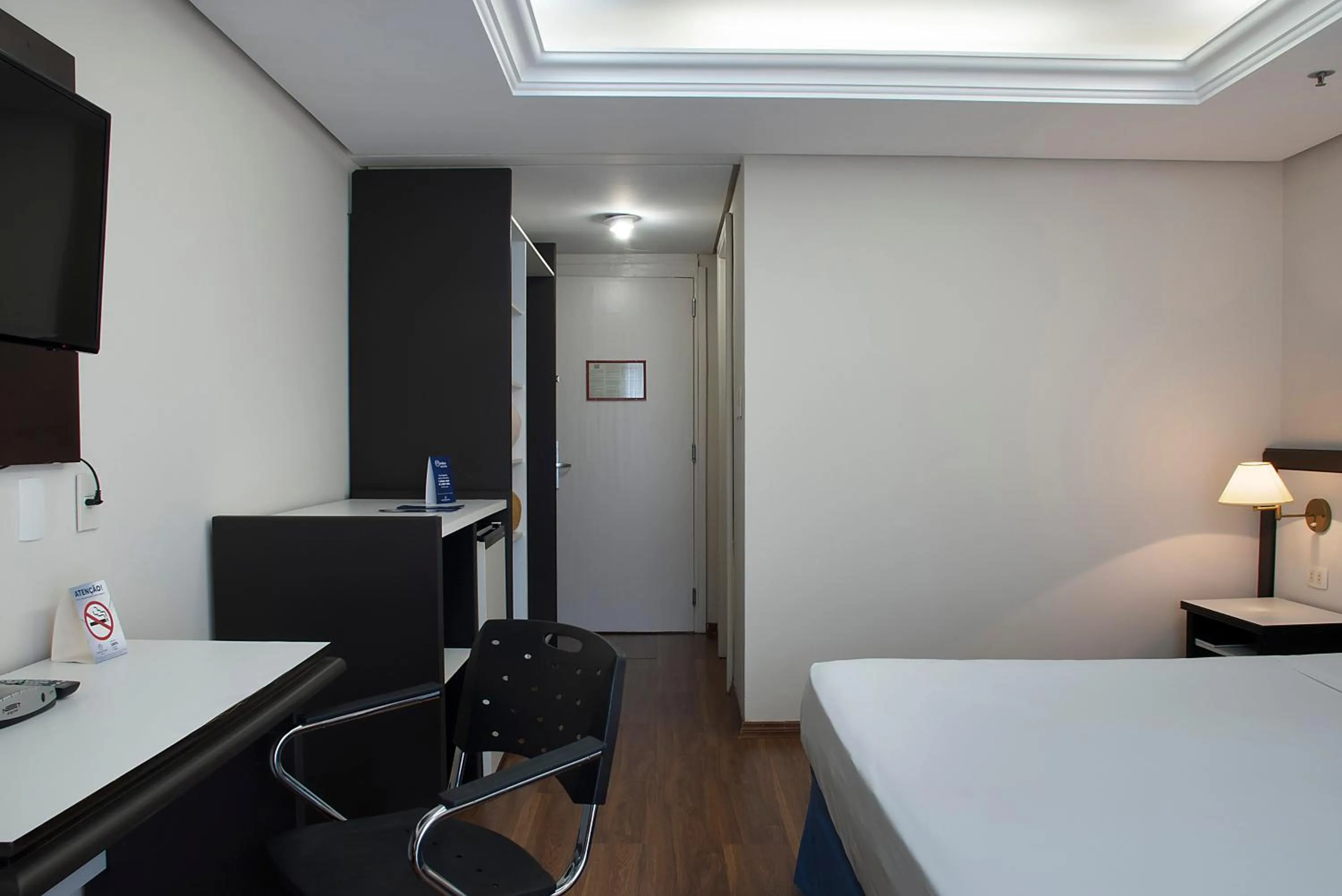 Bedroom, Bed in Master Grande Hotel - Próximo ao Palácio do Governo