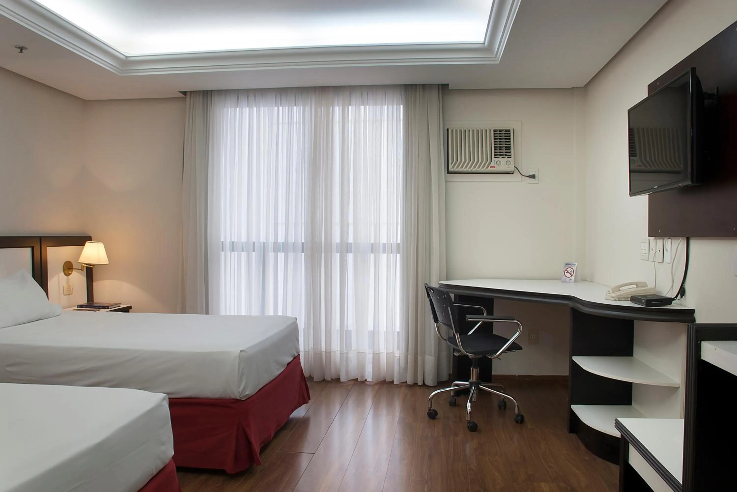 Bedroom, Bed in Master Grande Hotel - Próximo ao Palácio do Governo