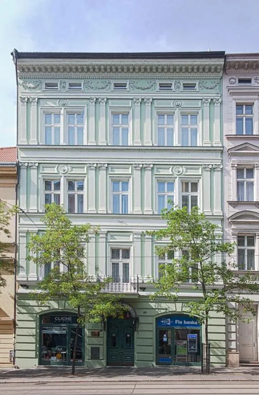 Bird's eye view in Residence Jecna