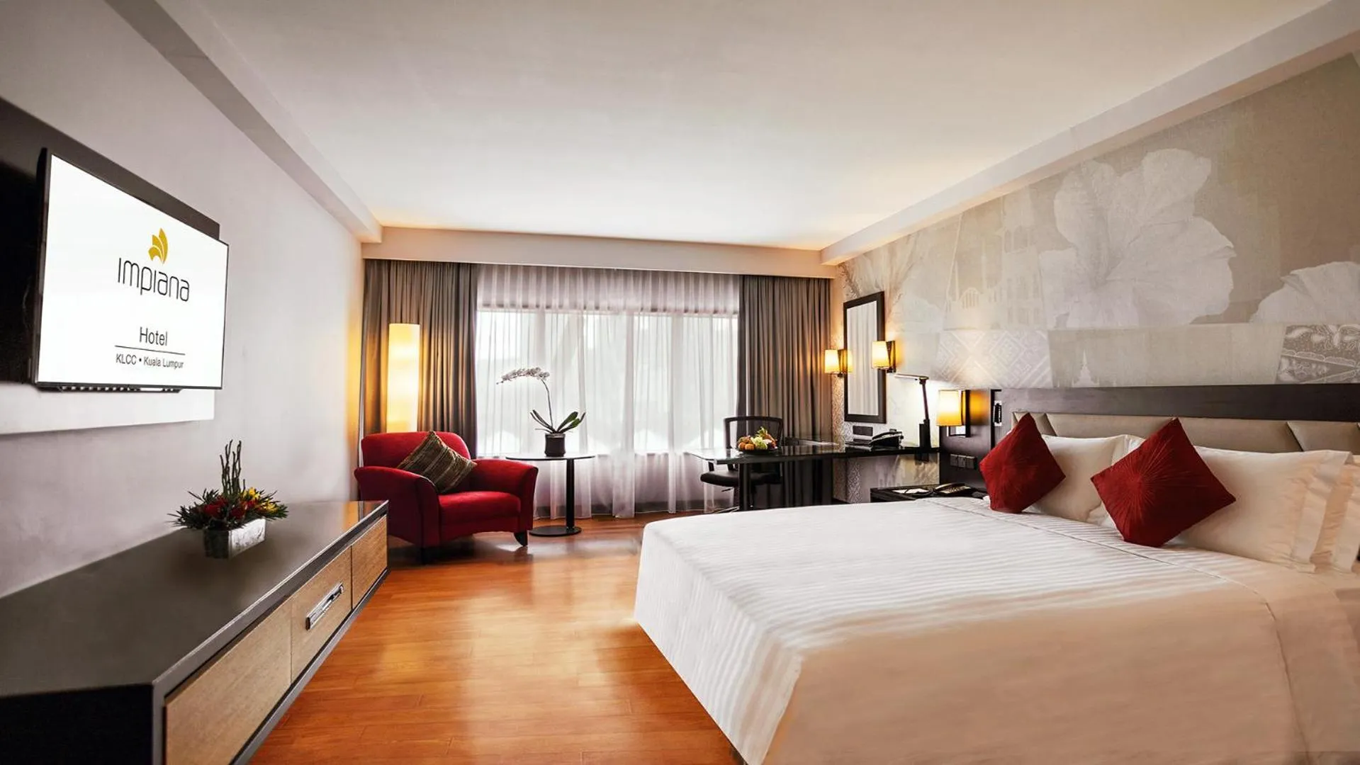 Bed in Impiana KLCC Hotel