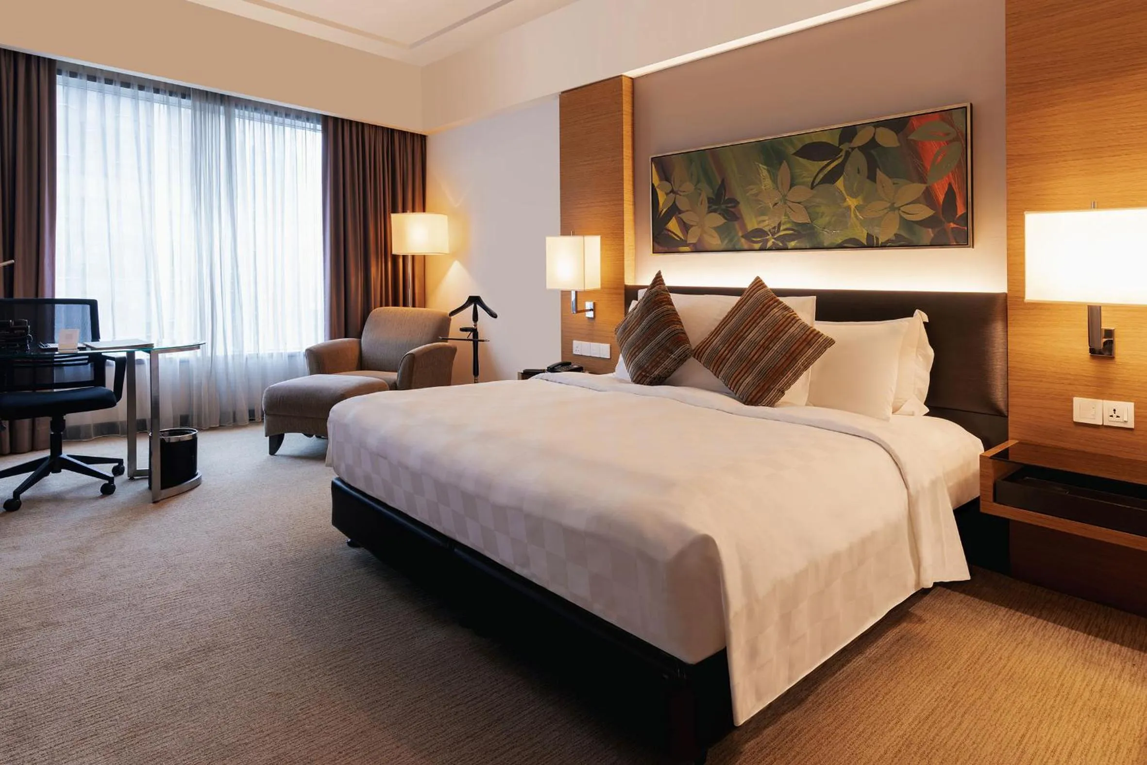 Bed in Impiana KLCC Hotel