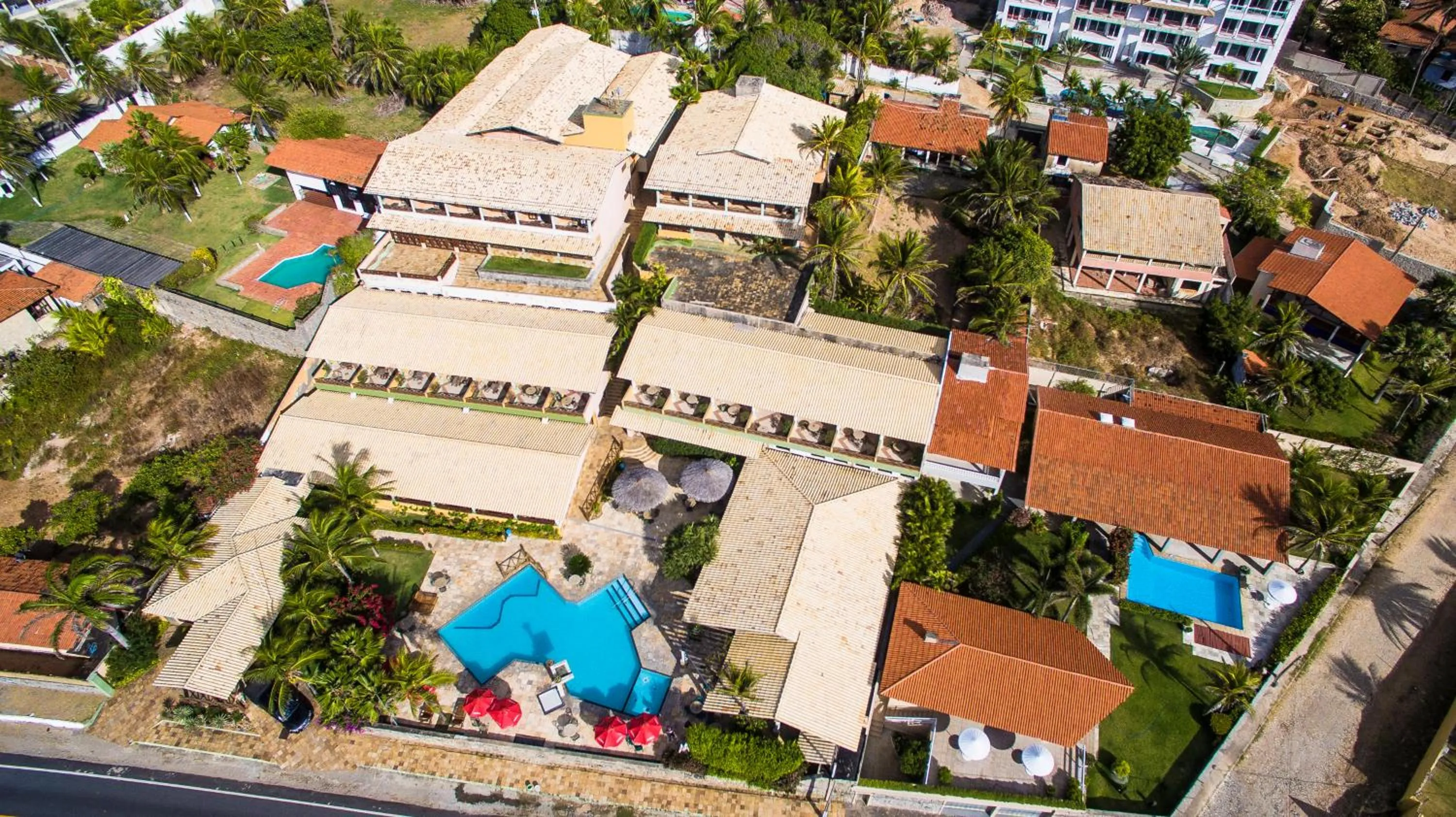 Bird's eye view in Hotel Laguna Blu