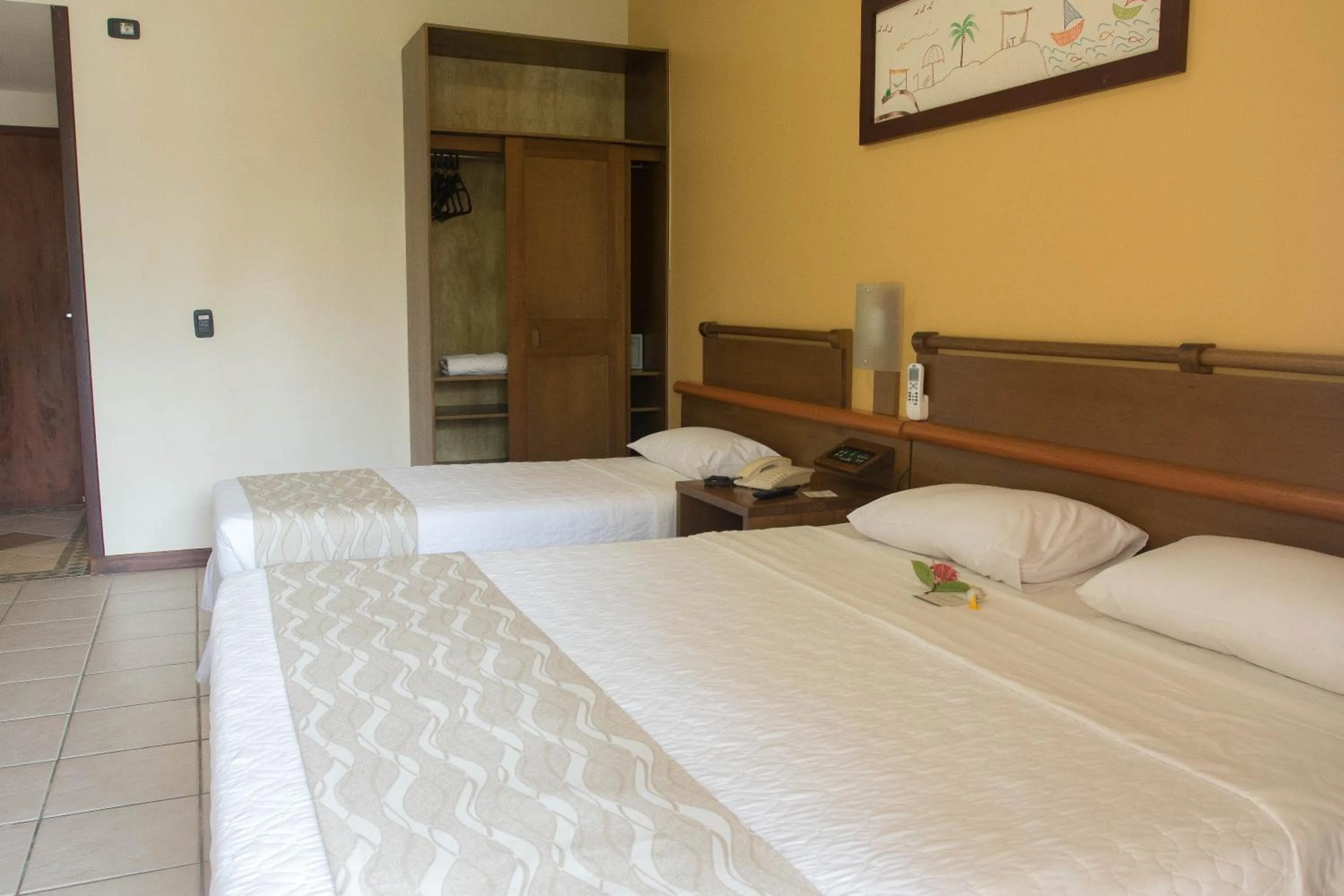 Bed in Hotel Laguna Blu