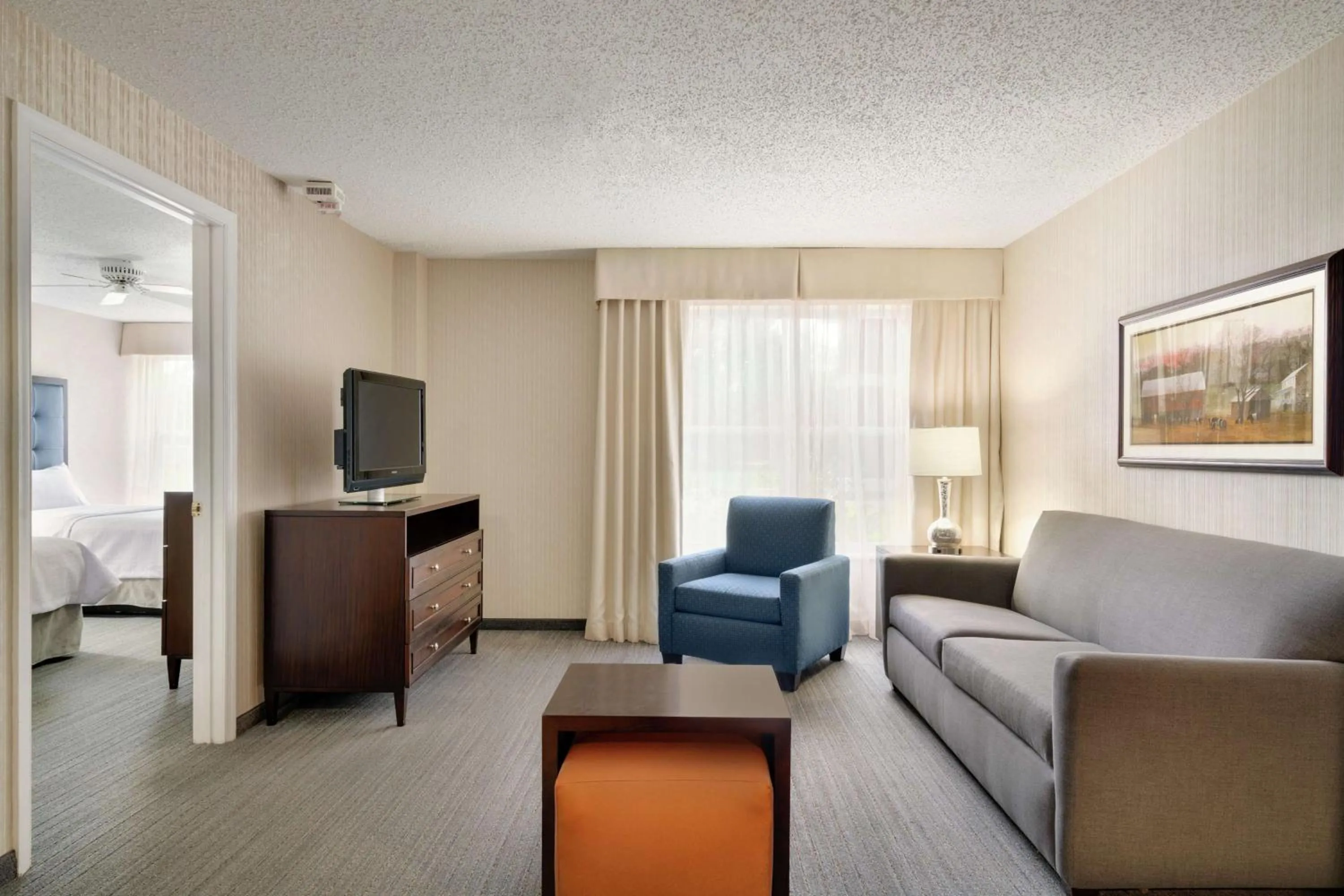 Living room in Homewood Suites by Hilton Wilmington-Brandywine Valley