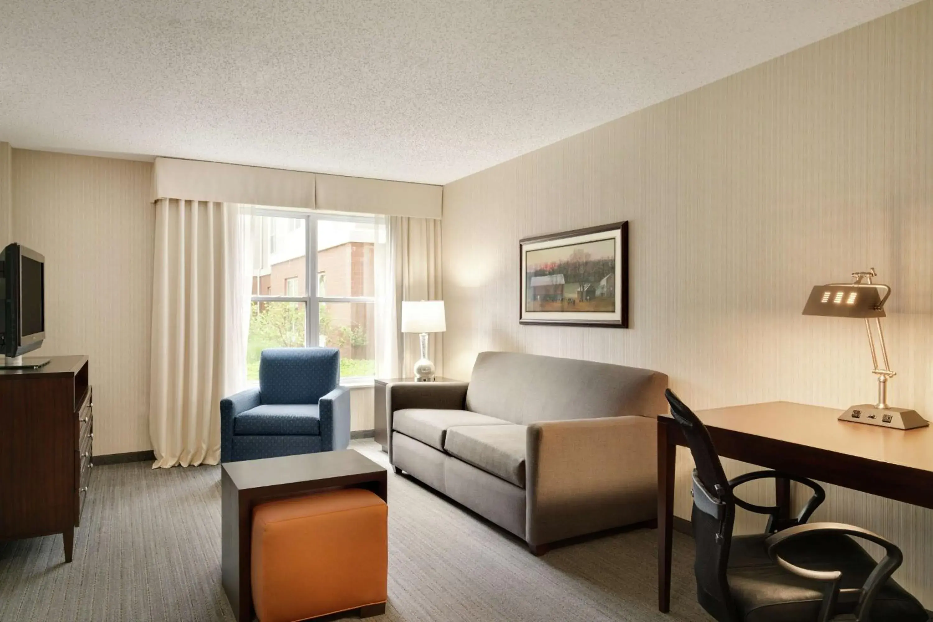 Bedroom, Seating Area in Homewood Suites by Hilton Wilmington-Brandywine Valley