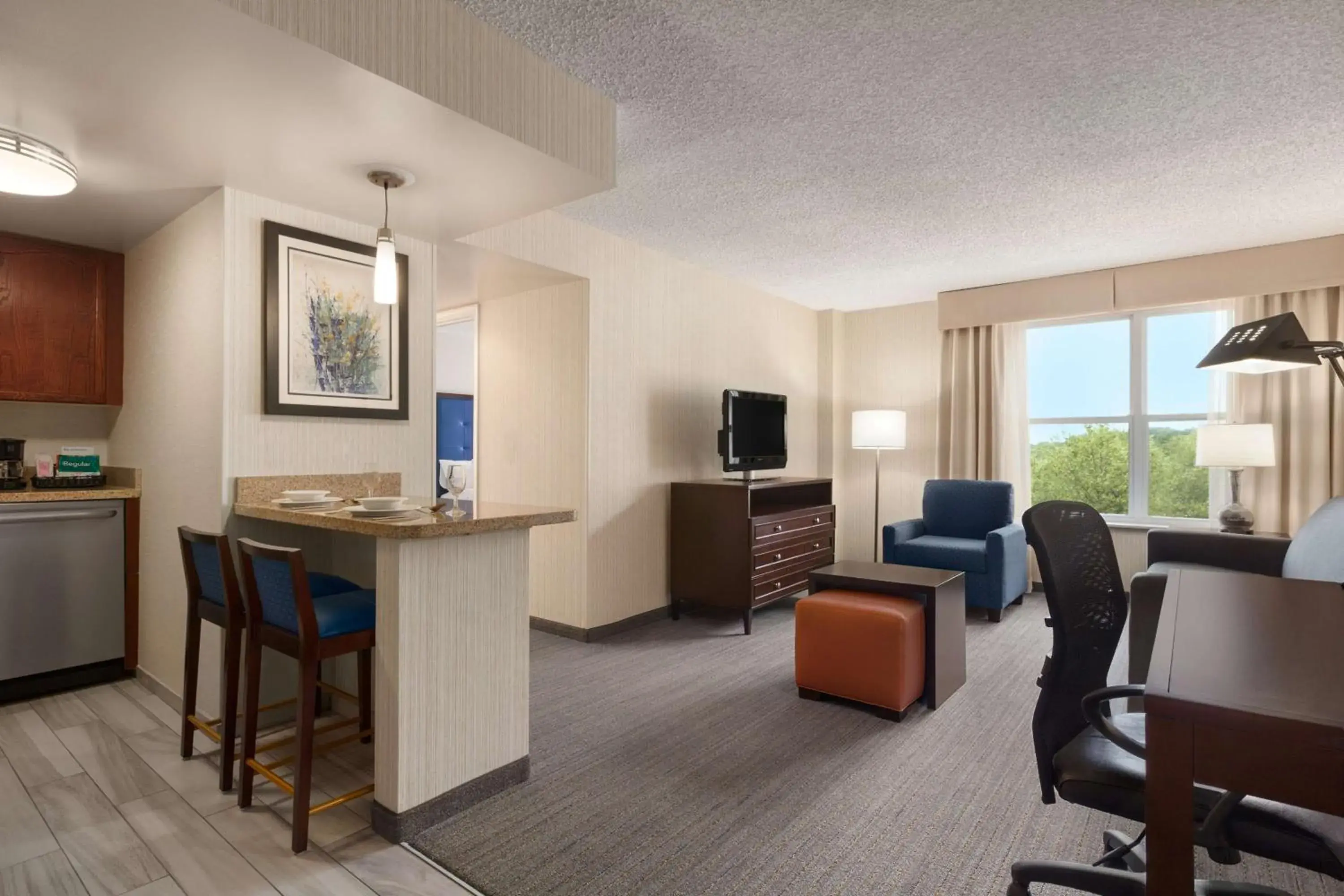 Bedroom, Seating Area in Homewood Suites by Hilton Wilmington-Brandywine Valley